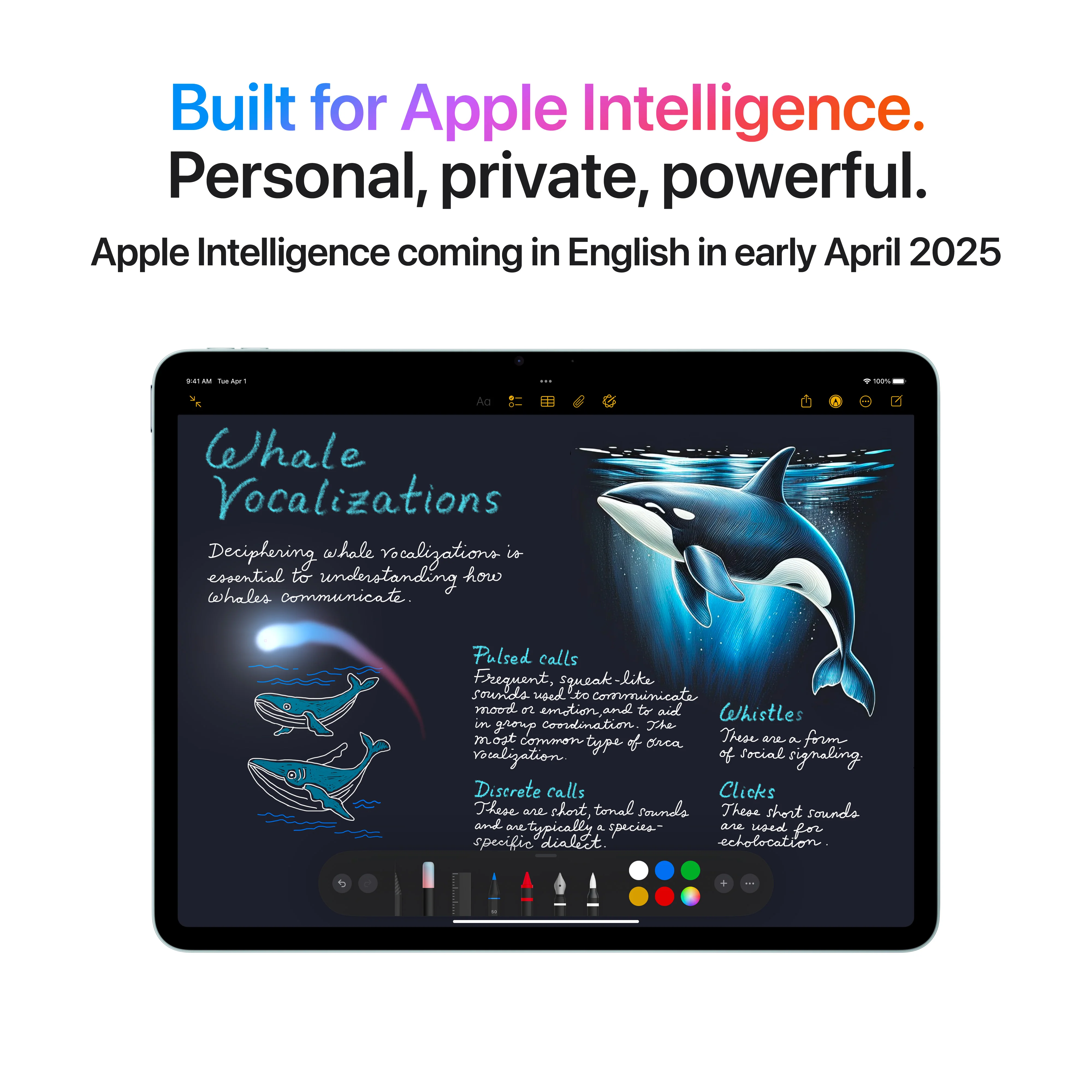 EOL 13-inch iPad Air Wi-Fi 128 GB - Paars (M3) - Image 5