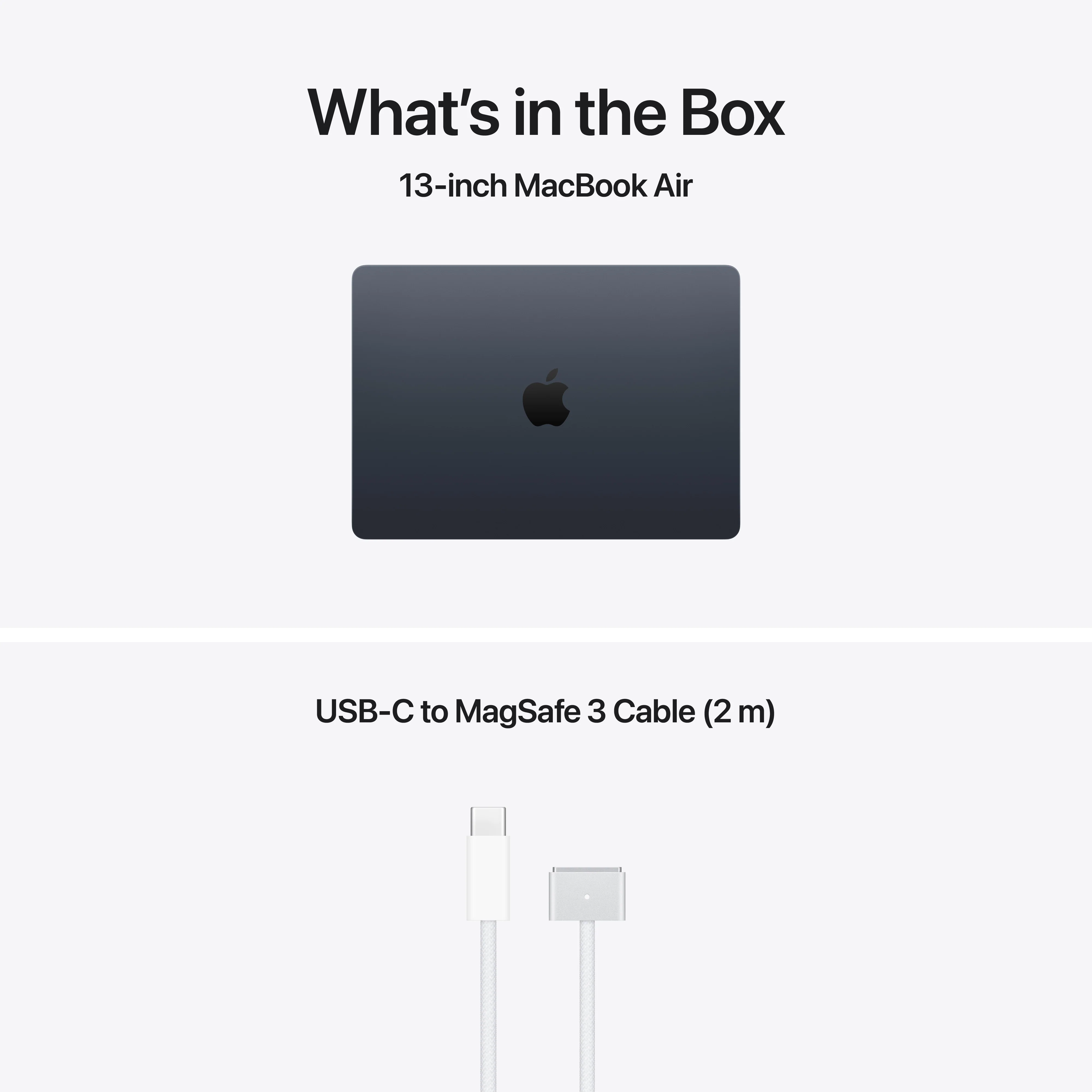 13-inch MacBook Air: Apple M5-chip met 10‑Core CPU en 10‑Core GPU, 16 GB, 1 TB SSD - Middernacht (Azerty FR) - Image 9