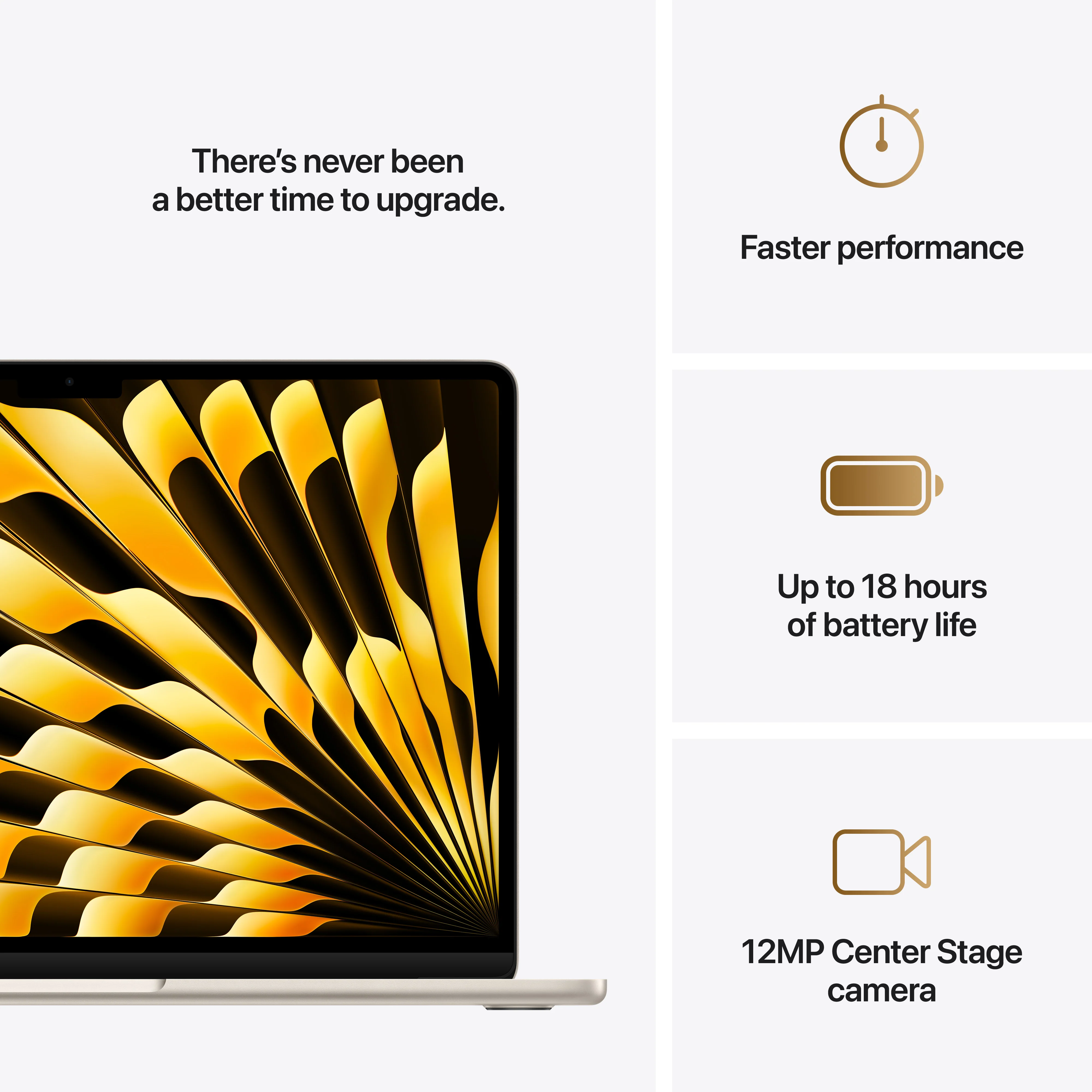EOL 13-inch MacBook Air: Apple M4-chip met 10‑core CPU en 10‑core GPU, 16 GB, 512 GB - Sterrenlicht (Azerty FR) - Image 10