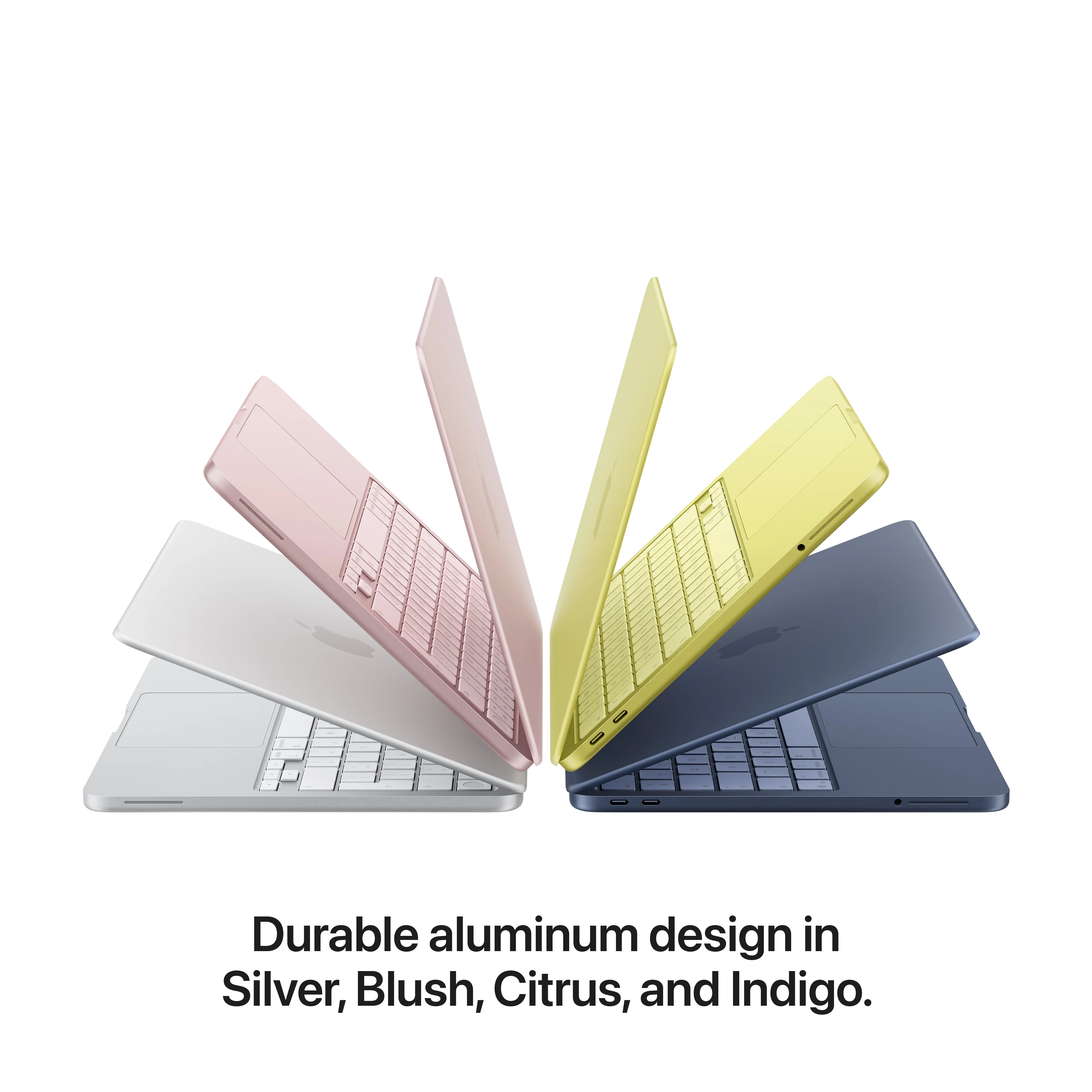 13-inch MacBook Neo: Apple A18 Pro-chip met 6‑core CPU en 5‑core GPU, Magic Keyboard, 8 GB, 256 GB SSD - Indigo (Qwerty NL) - Image 3