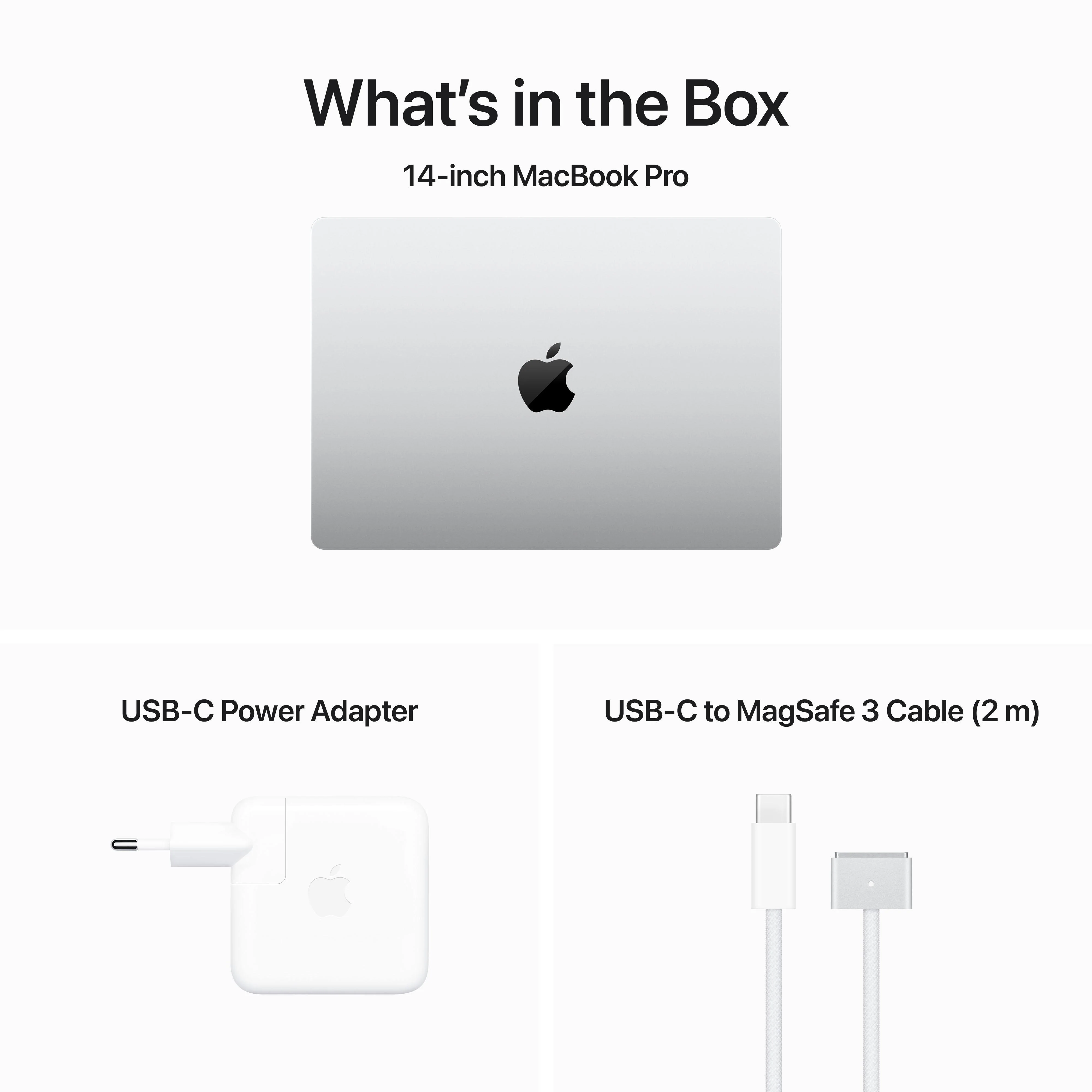 EOL 14-inch MacBook Pro: Apple M3 Pro‑chip met 12‑core CPU en 18‑core GPU, 18 GB, 1 TB - Zilver (Azerty FR) - Image 10
