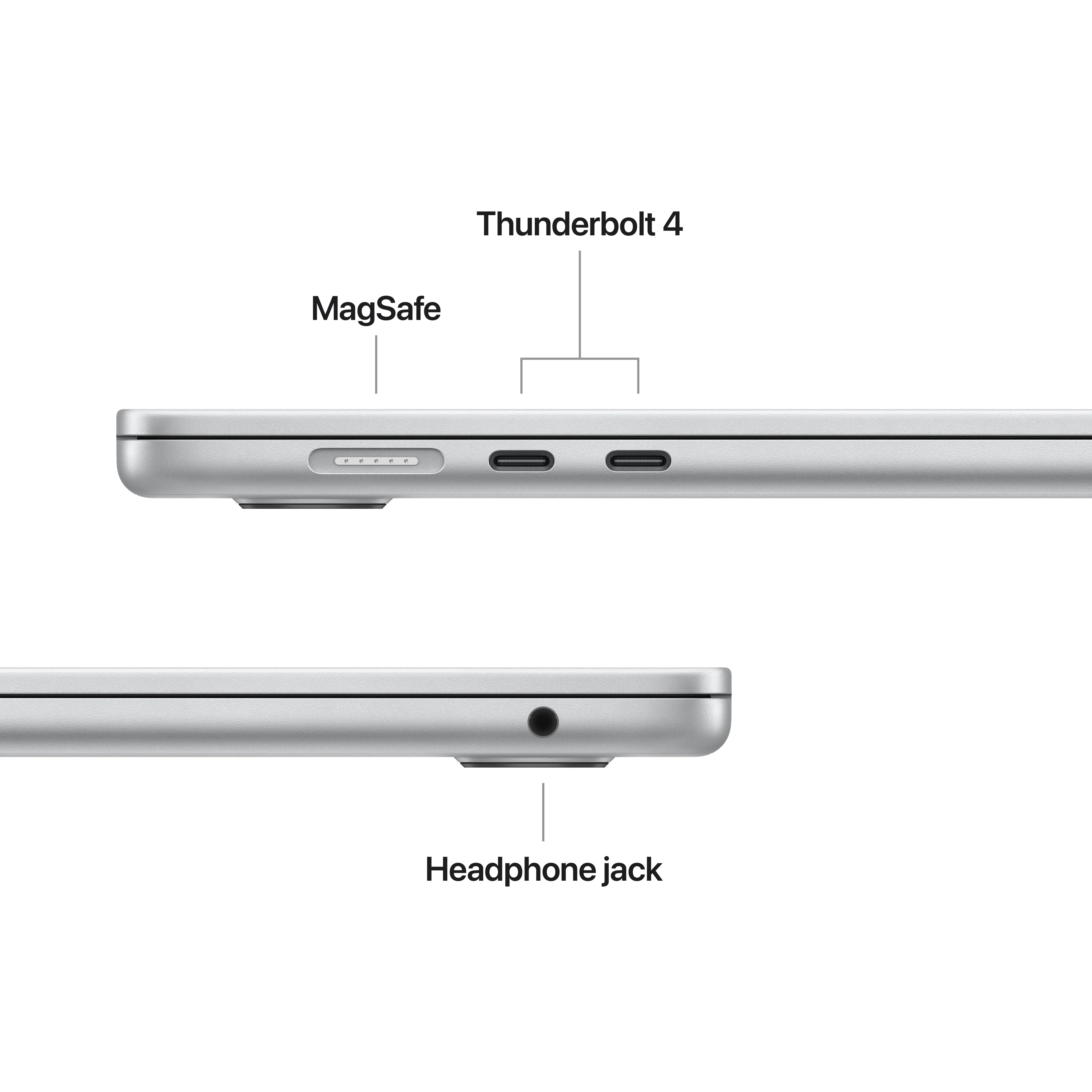 15-inch MacBook Air: Apple M5-chip met 10‑Core CPU en 10‑Core GPU, 16 GB, 1 TB SSD - Zilver (Qwerty NL) - Image 6