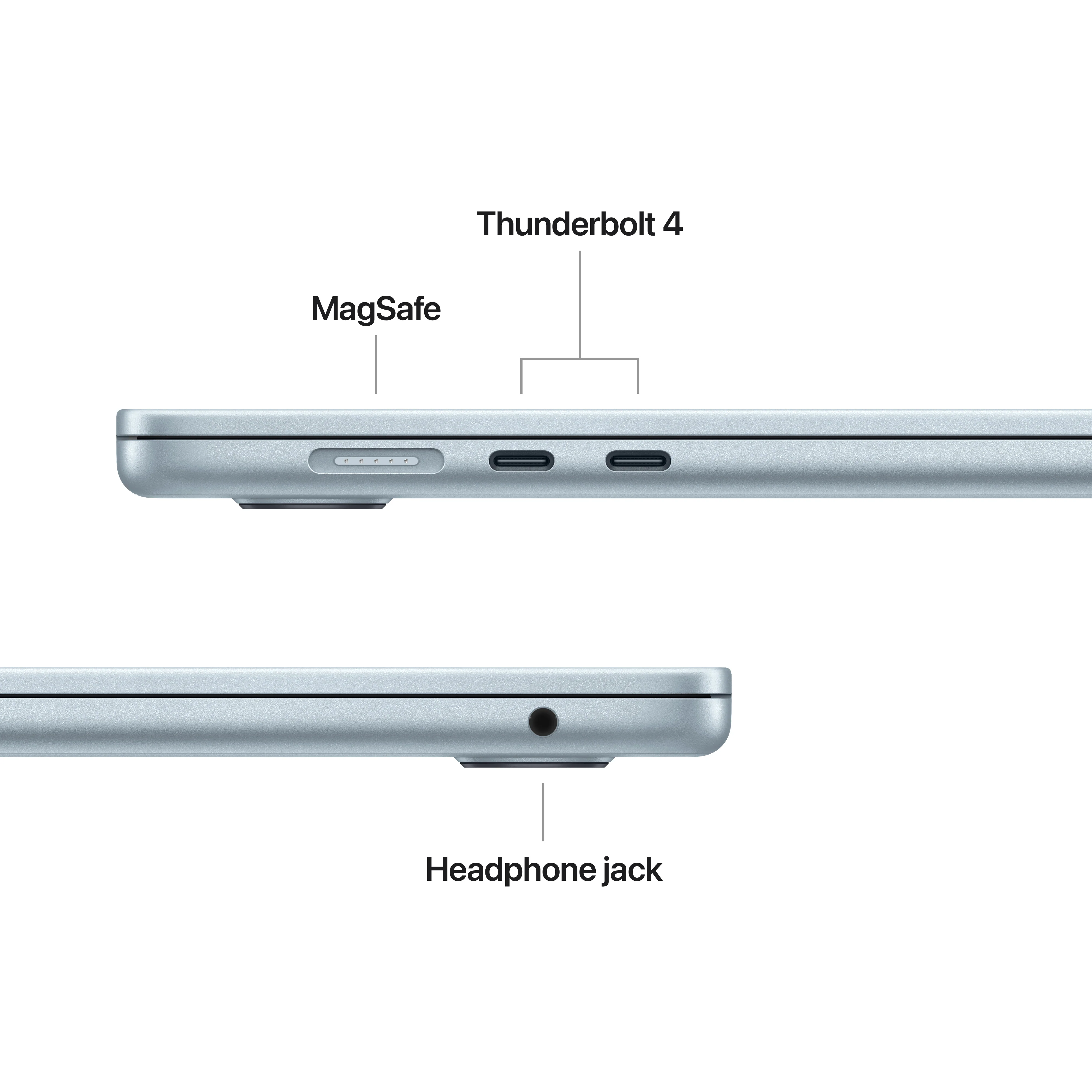 15-inch MacBook Air: Apple M5-chip met 10‑Core CPU en 10‑Core GPU, 16 GB, 512 GB SSD - Hemelsblauw (Qwerty NL) - Image 6