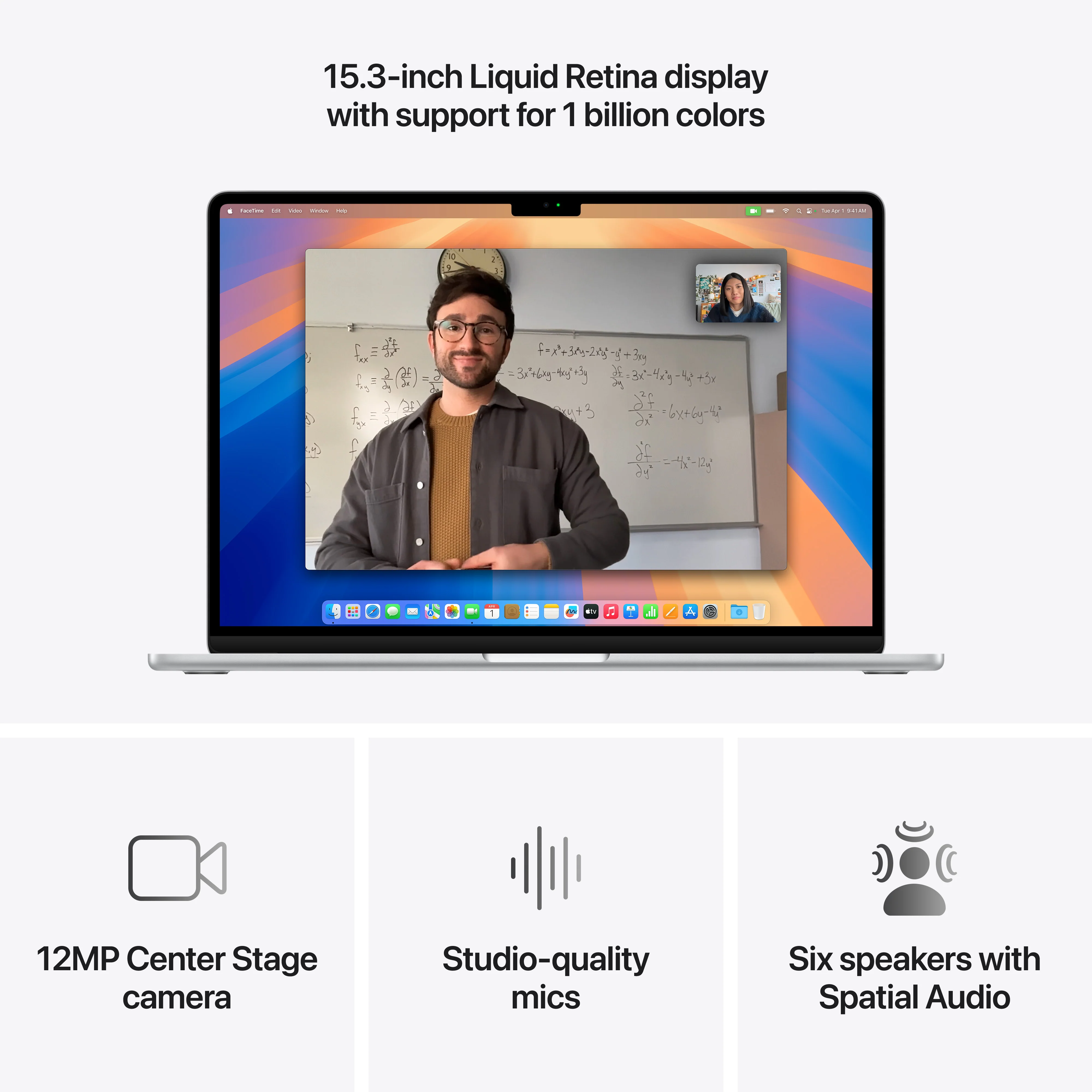 EOL 15-inch MacBook Air: Apple M4-chip met 10‑core CPU en 10‑core GPU, 16 GB, 512 GB - Zilver (Qwerty NL) - Image 5