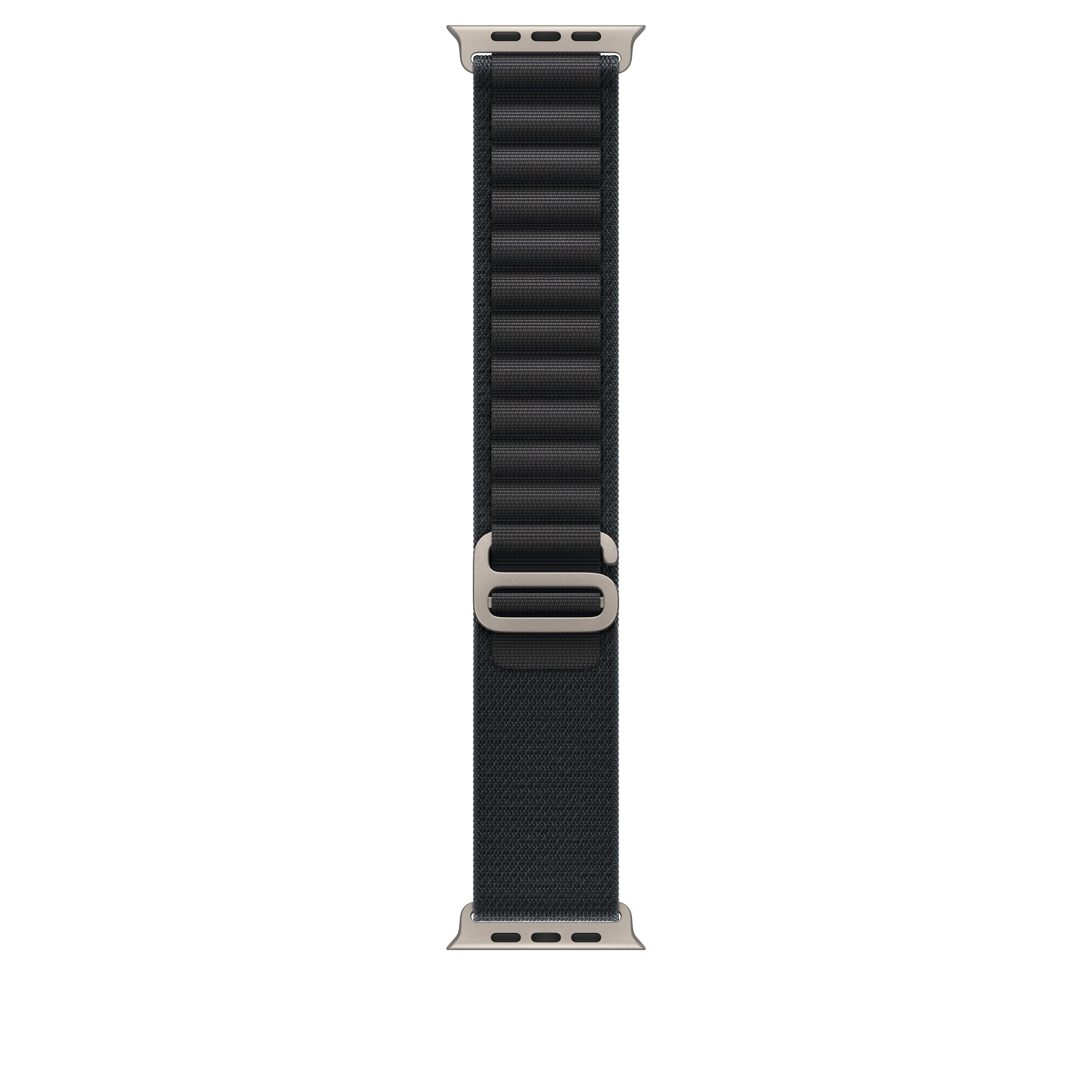 Alpine-bandje - Zwart (49 mm) - M - Naturel titanium