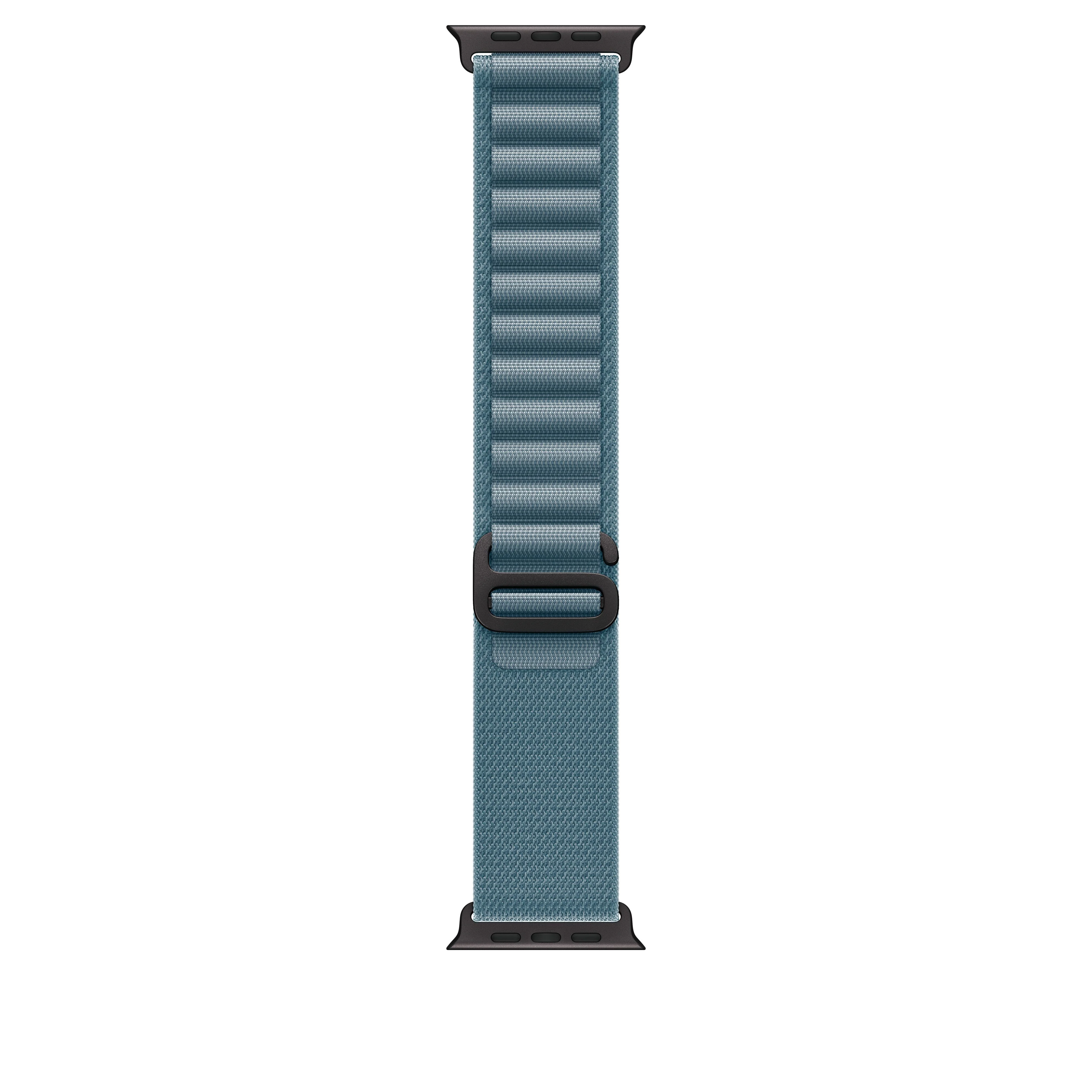 Alpine-bandje - Lichtblauw (49 mm) - L - Zwart titanium