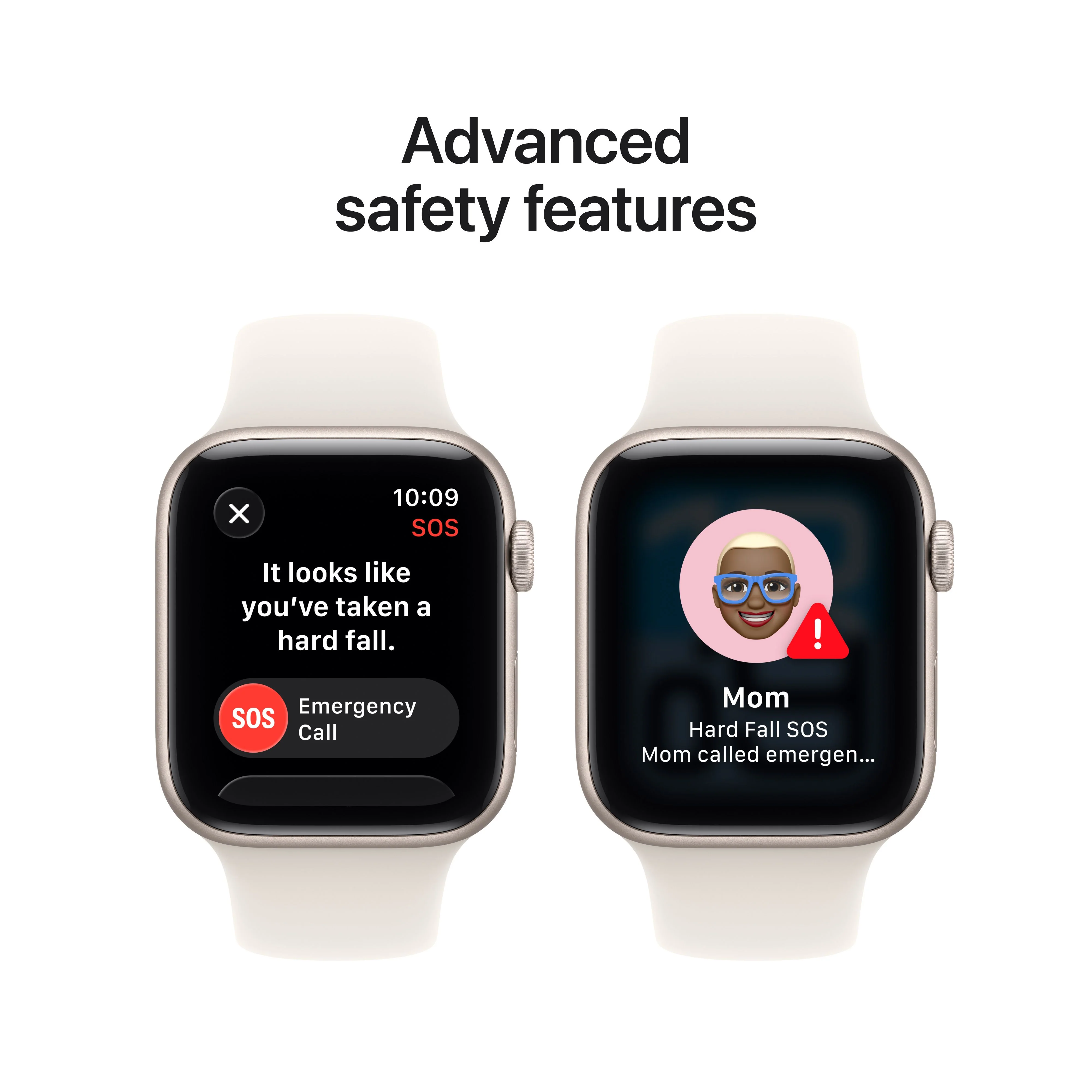 Apple Watch SE 3 (GPS) • 44‐mm kast van sterrenlicht aluminium • Sterrenlicht sportbandje - M/L - Image 7