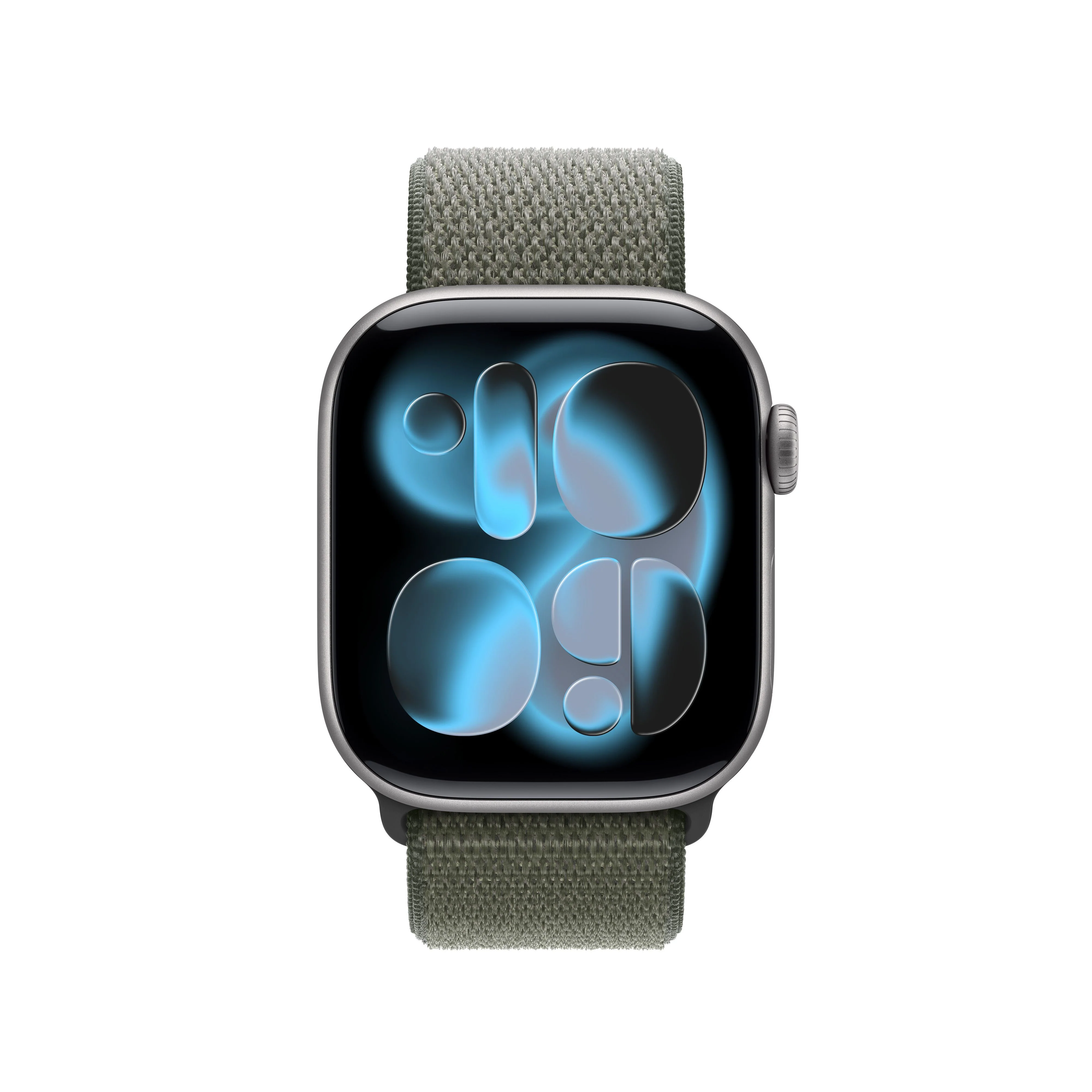 Geweven sportbandje - Bosgroen (42 mm) - Image 3
