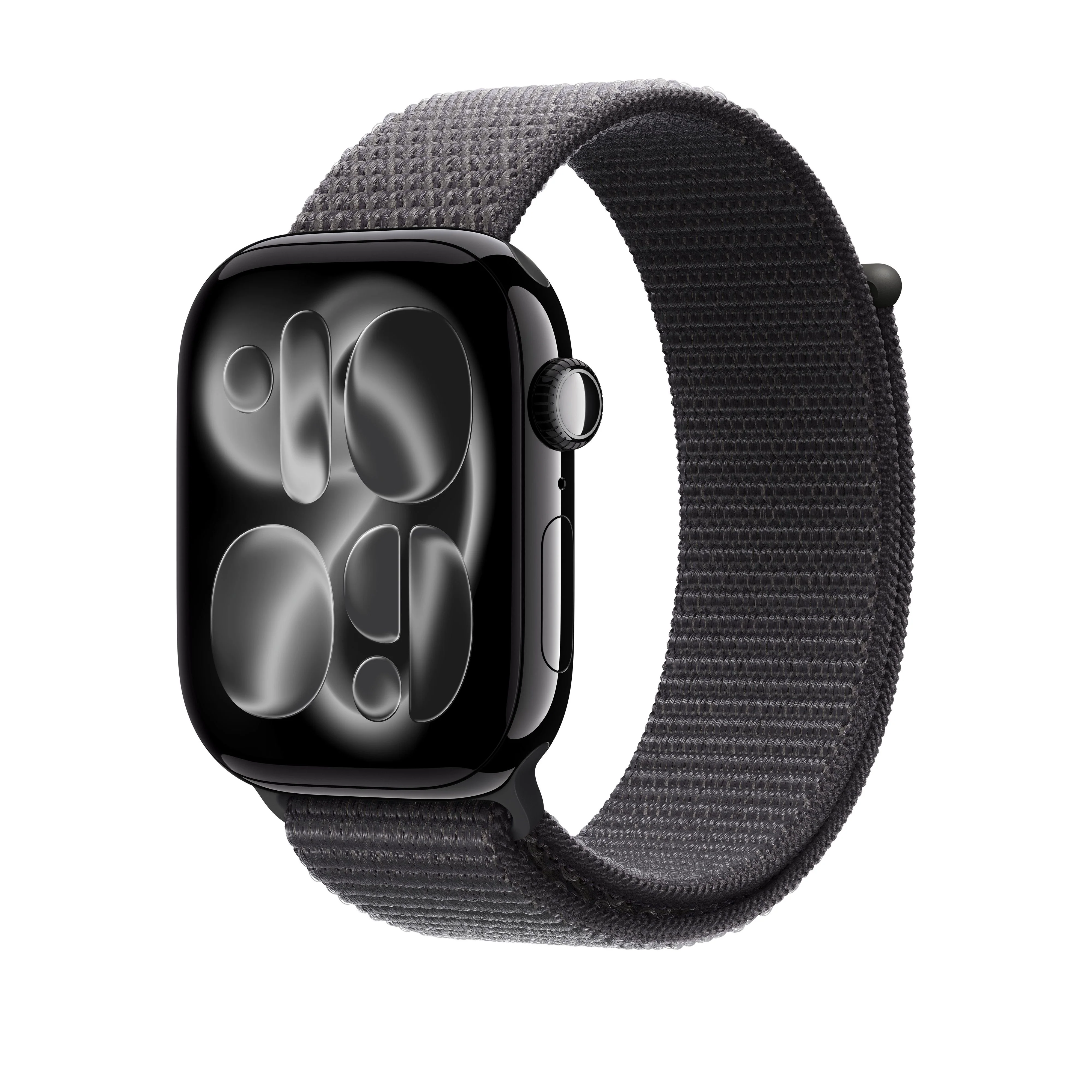 Geweven sportbandje - Donkergrijs (46 mm) - Image 2