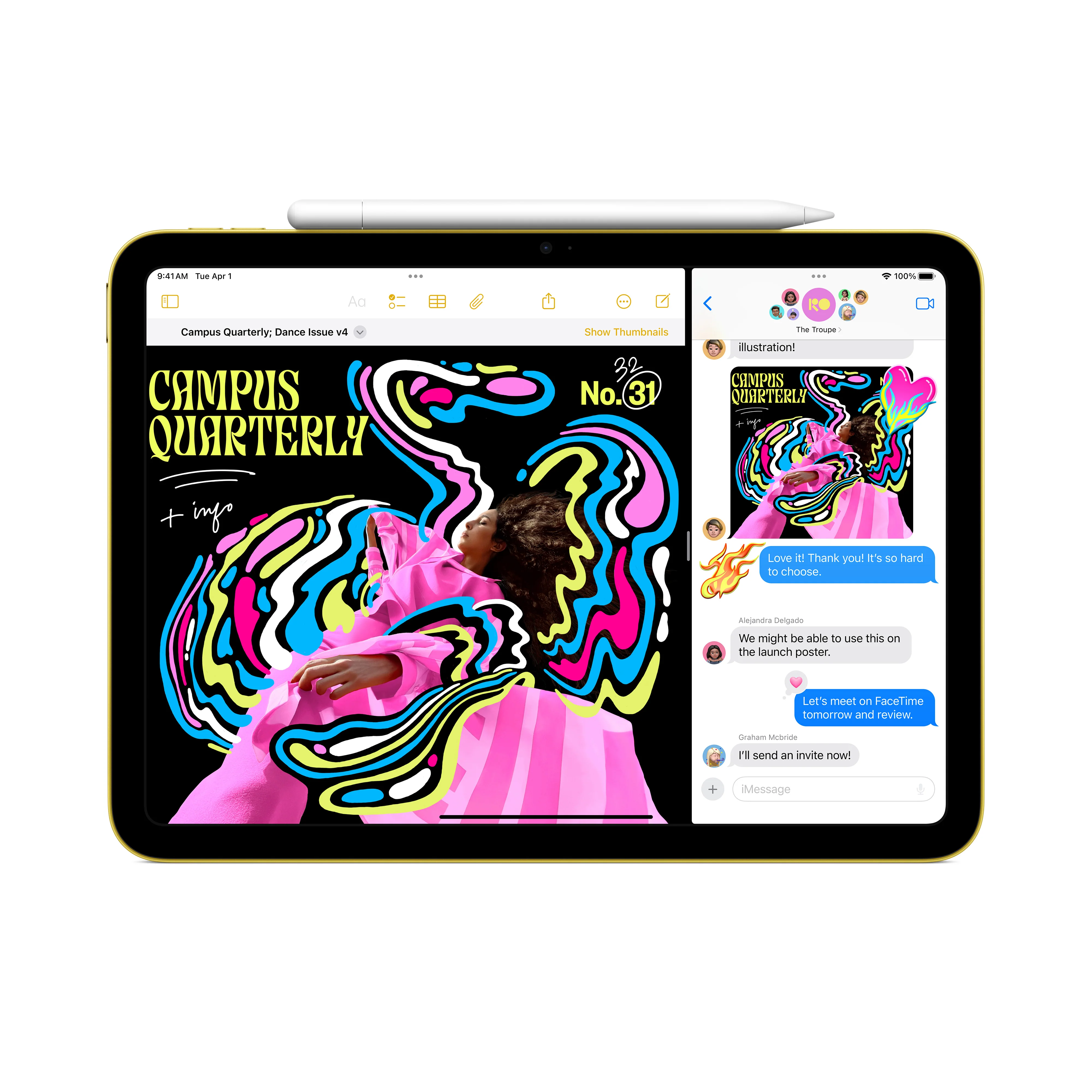 iPad Wi-Fi + Cellular 256 GB - Zilver (A16) - Image 4