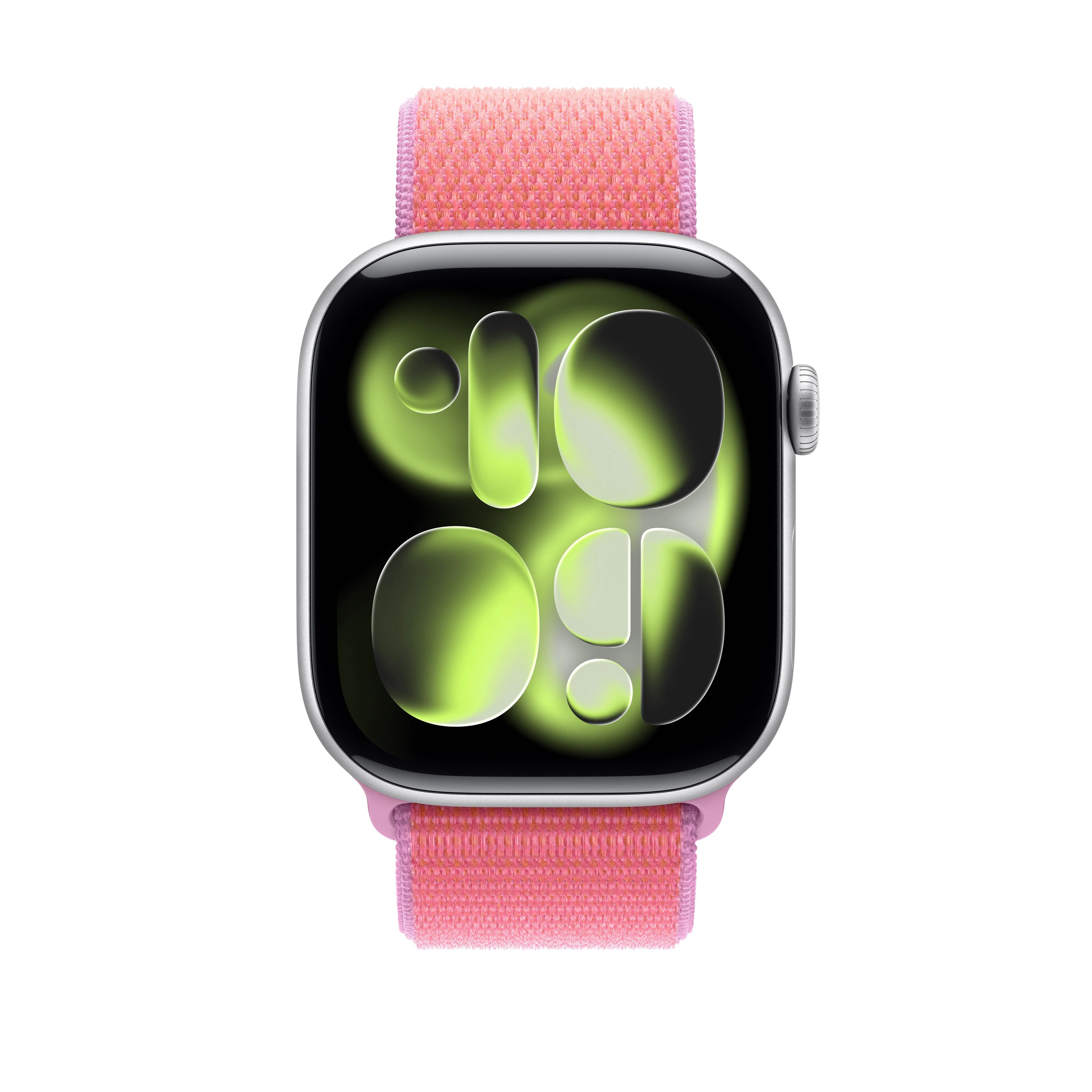 Geweven sportbandje - Guaveroze (46 mm) - Image 3