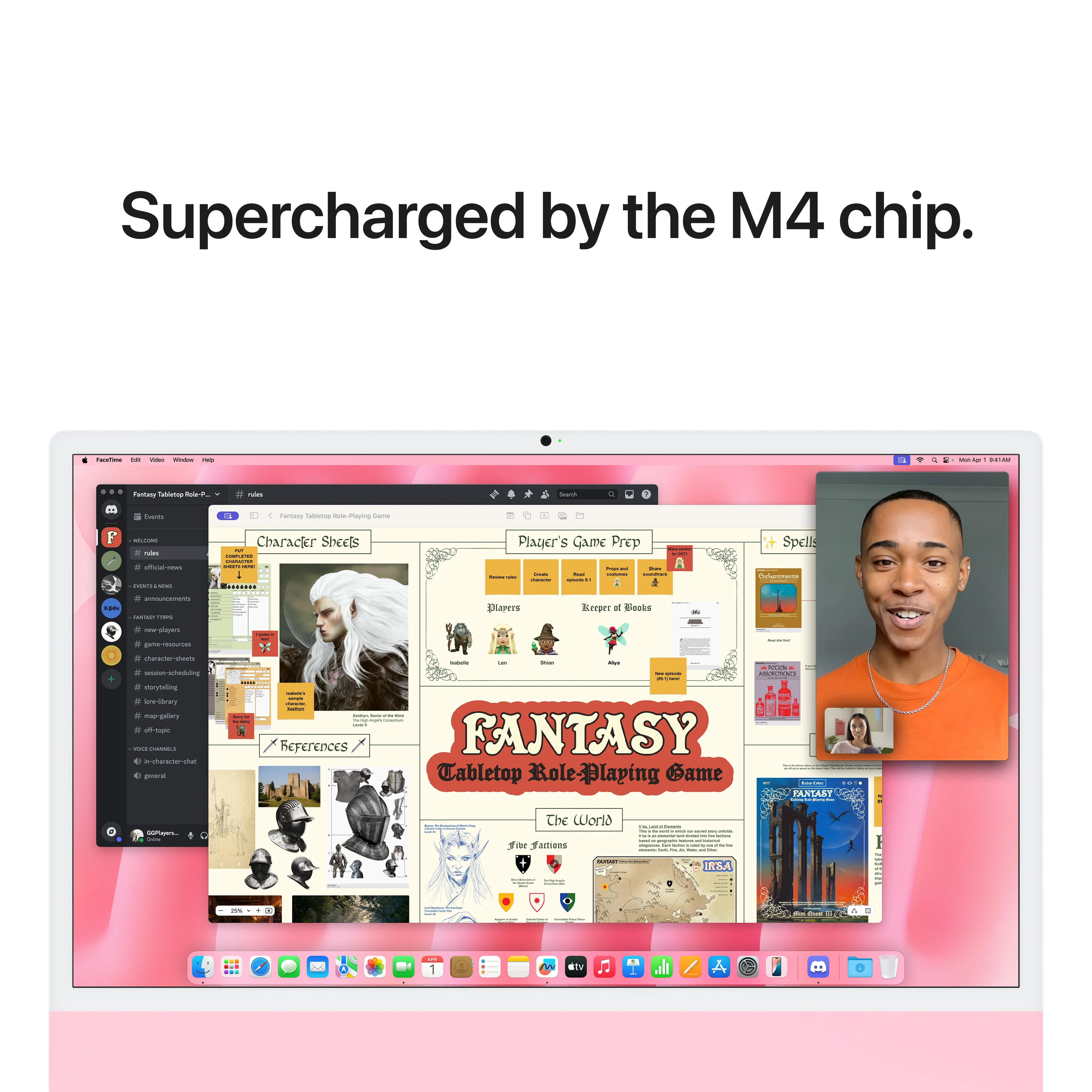 24-inch iMac met Retina 4,5K‑display: Apple M4-chip met 10‑core CPU en 10‑core GPU, 16 GB, 512 GB, Magic Keyboard met Touch ID - Roze (Azerty FR) - Image 6