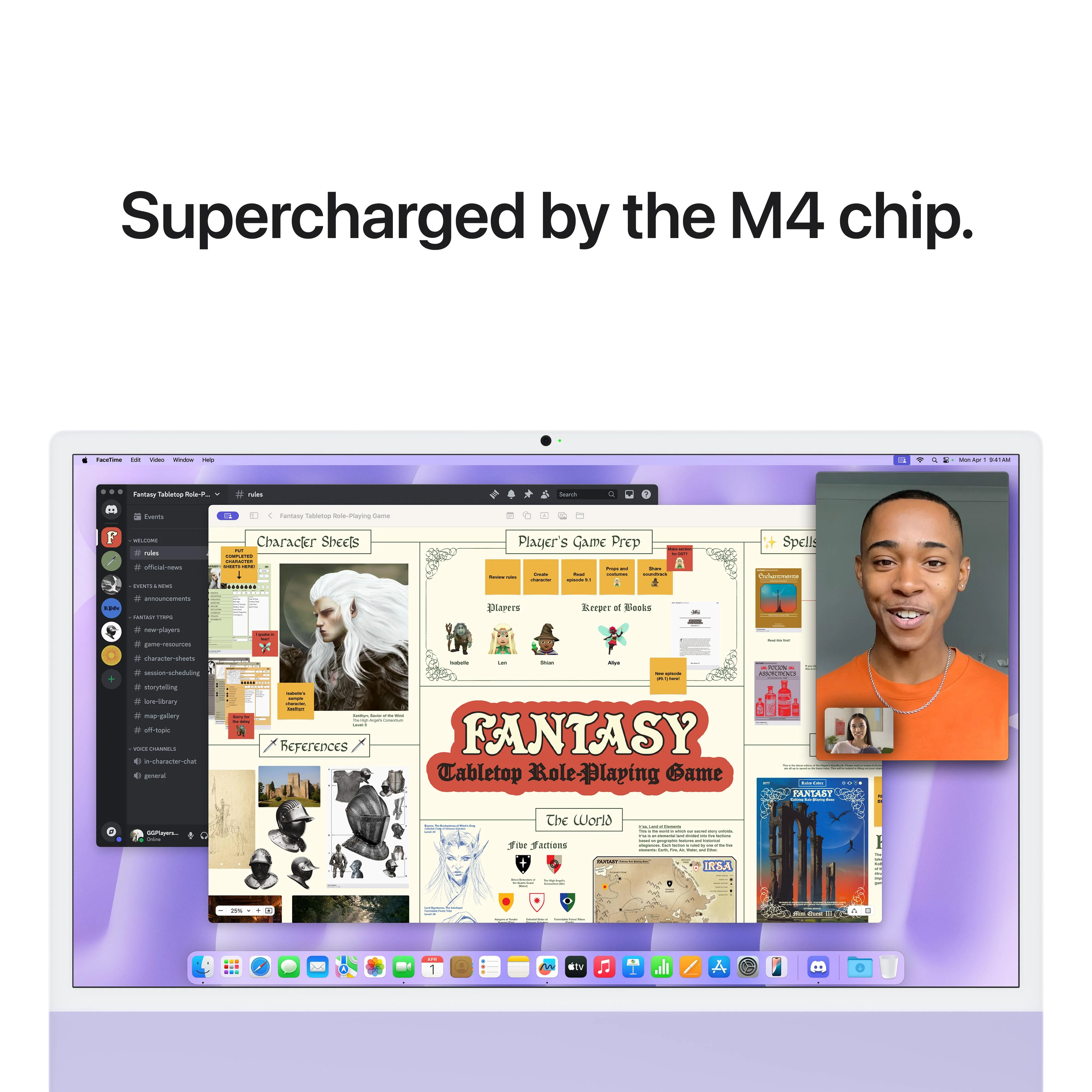 CTO 24-inch iMac met Retina 4,5K‑display: Apple M4-chip met 10‑core CPU en 10‑core GPU, 16 GB, 256 GB, Magic Keyboard met Touch ID - Paars (Azerty FR) - Image 6
