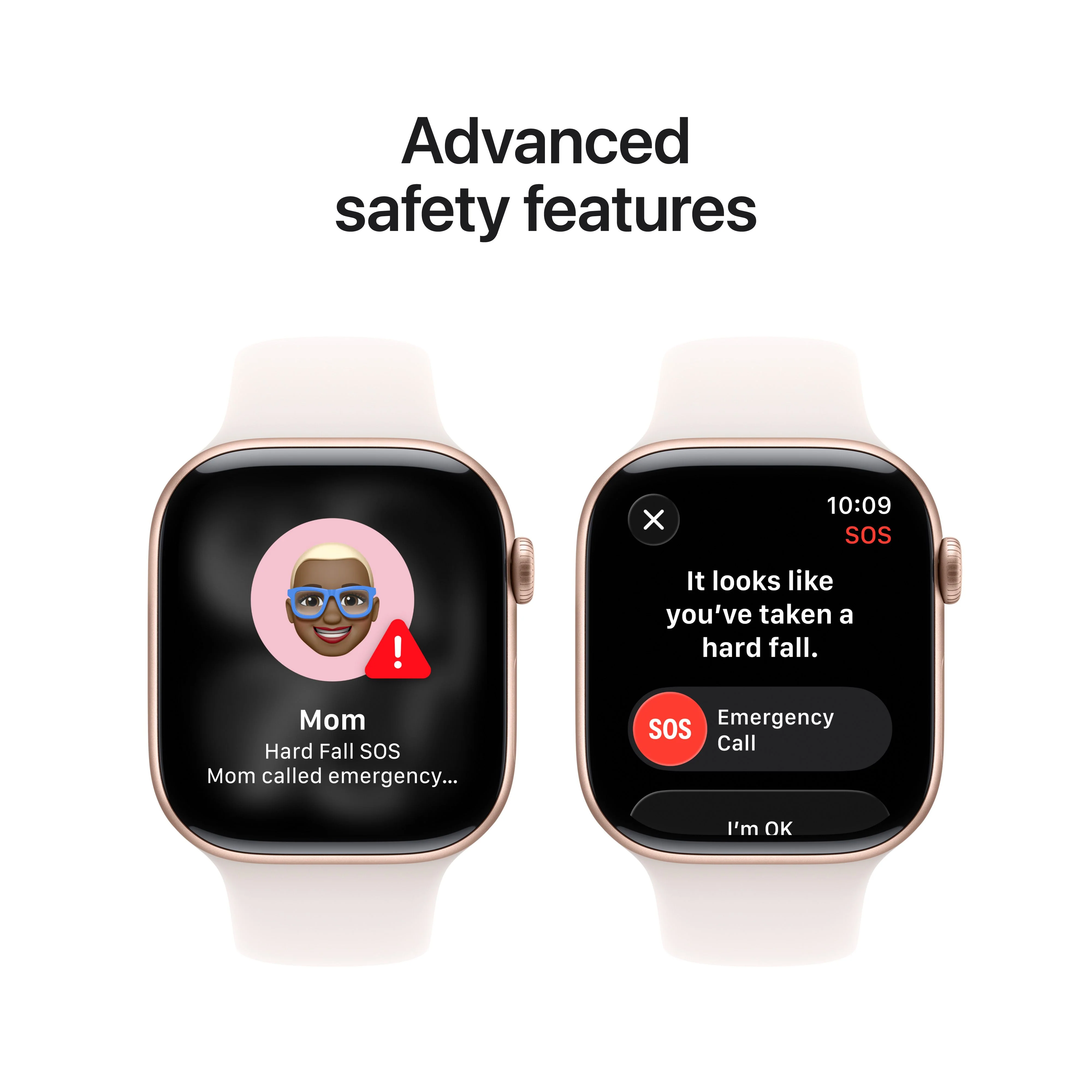 Apple Watch Series 11 (GPS + Cellular) • 46‑mm kast van roségoudkleurig aluminium • Rosé sportbandje - S/M - Image 6
