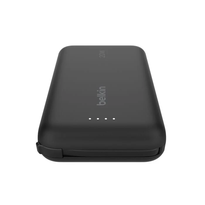 EOL Belkin BoostCharge | 10.000mAh-powerbank met geïntegreerde USB-C-kabel - Zwart - Image 4
