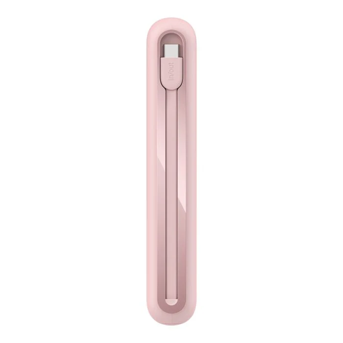 EOL Belkin BoostCharge | 20.000mAh-powerbank met geïntegreerde USB-C-kabel - Roze - Image 3