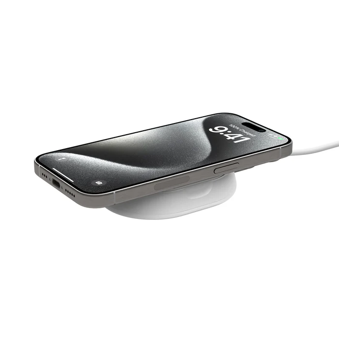 Belkin BoostCharge Pro | Verstelbare magnetische draadloze laadstand met Qi2 - Wit - Image 3