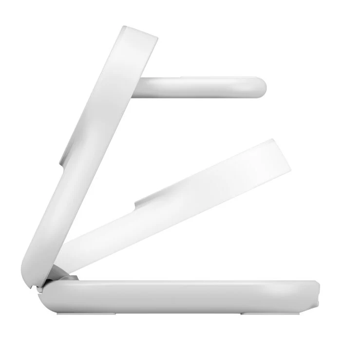 Belkin UltraCharge | 3-in-1 magnetische draadloze laadstandaard met Qi2 (25 W) - Wit - Image 2