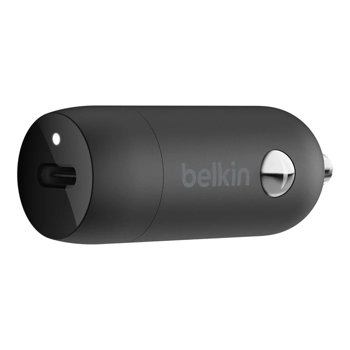 EOL Belkin BoostCharge | USB-C-autolader (20W) - Zwart