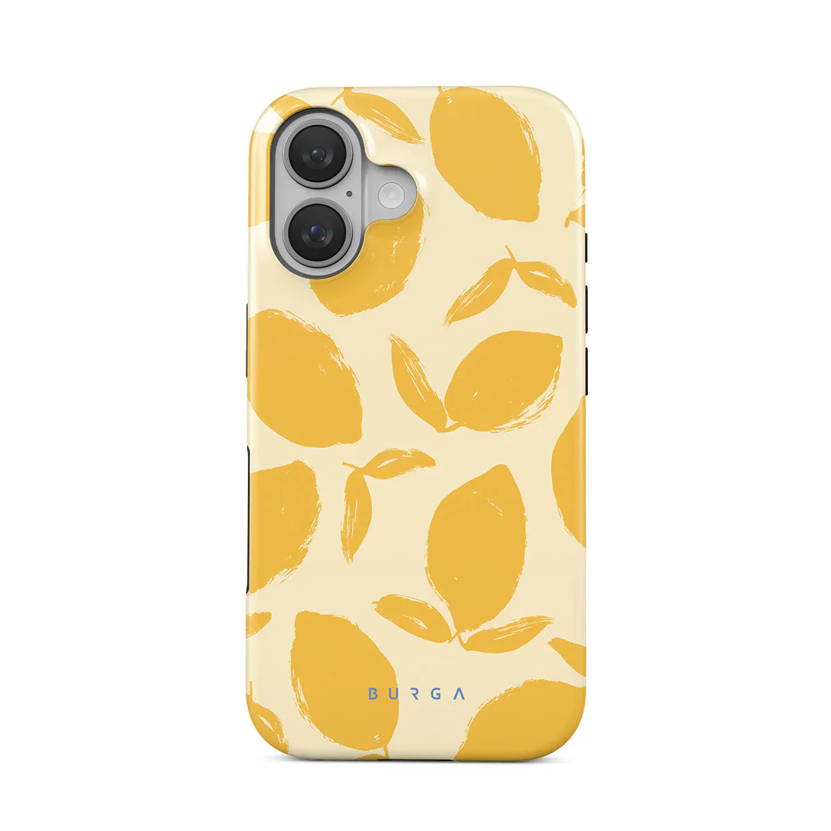 Burga Tough Case met MagSafe voor iPhone 16 - Lemon Tart