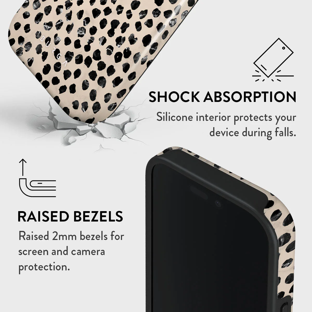 Burga Tough Case met MagSafe voor iPhone 16 Pro Max - Almond Latte - Image 4