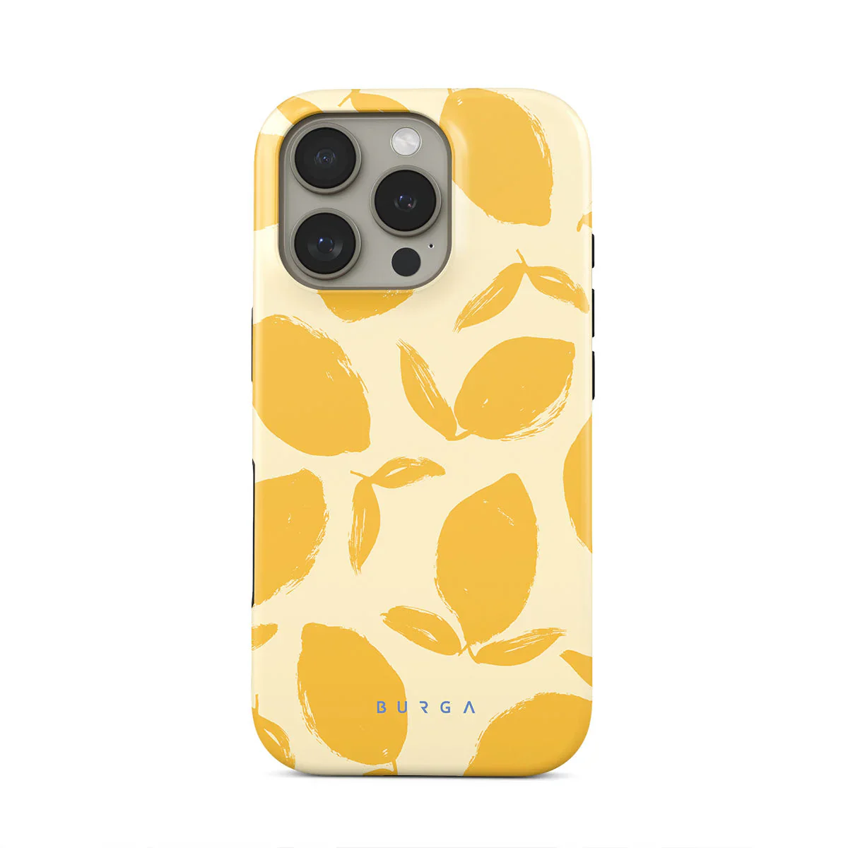 Burga Tough Case met MagSafe voor iPhone 16 Pro Max - Lemon Tart