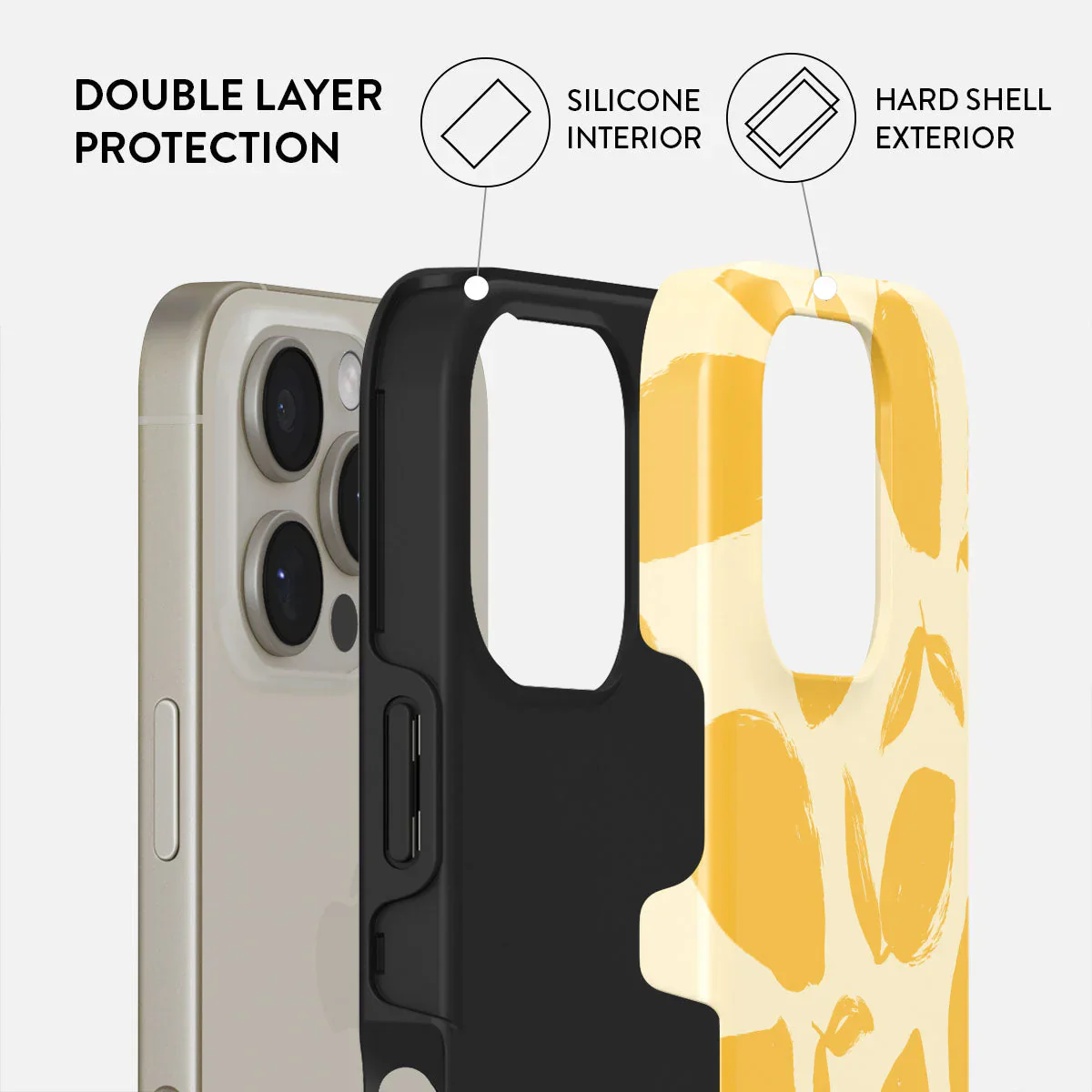 Burga Tough Case met MagSafe voor iPhone 16 Pro Max - Lemon Tart - Image 2