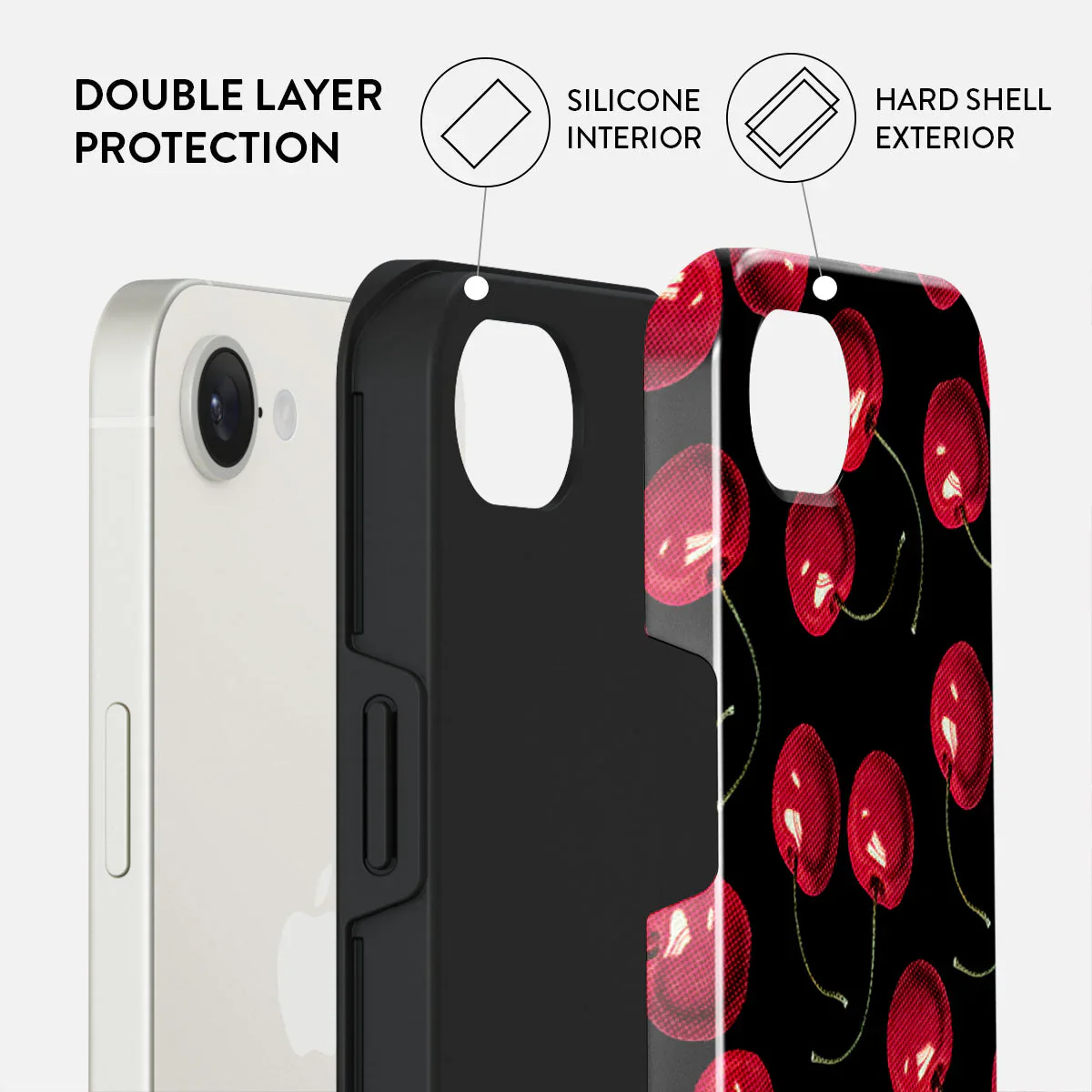 Burga Tough Case met MagSafe voor iPhone 17e/16e - Cherrybomb - Image 2