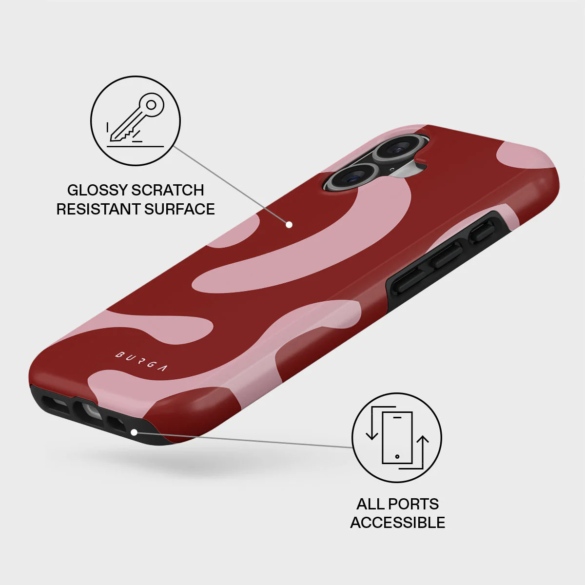 Burga Tough Case met MagSafe voor iPhone 17 - Flex - Image 3