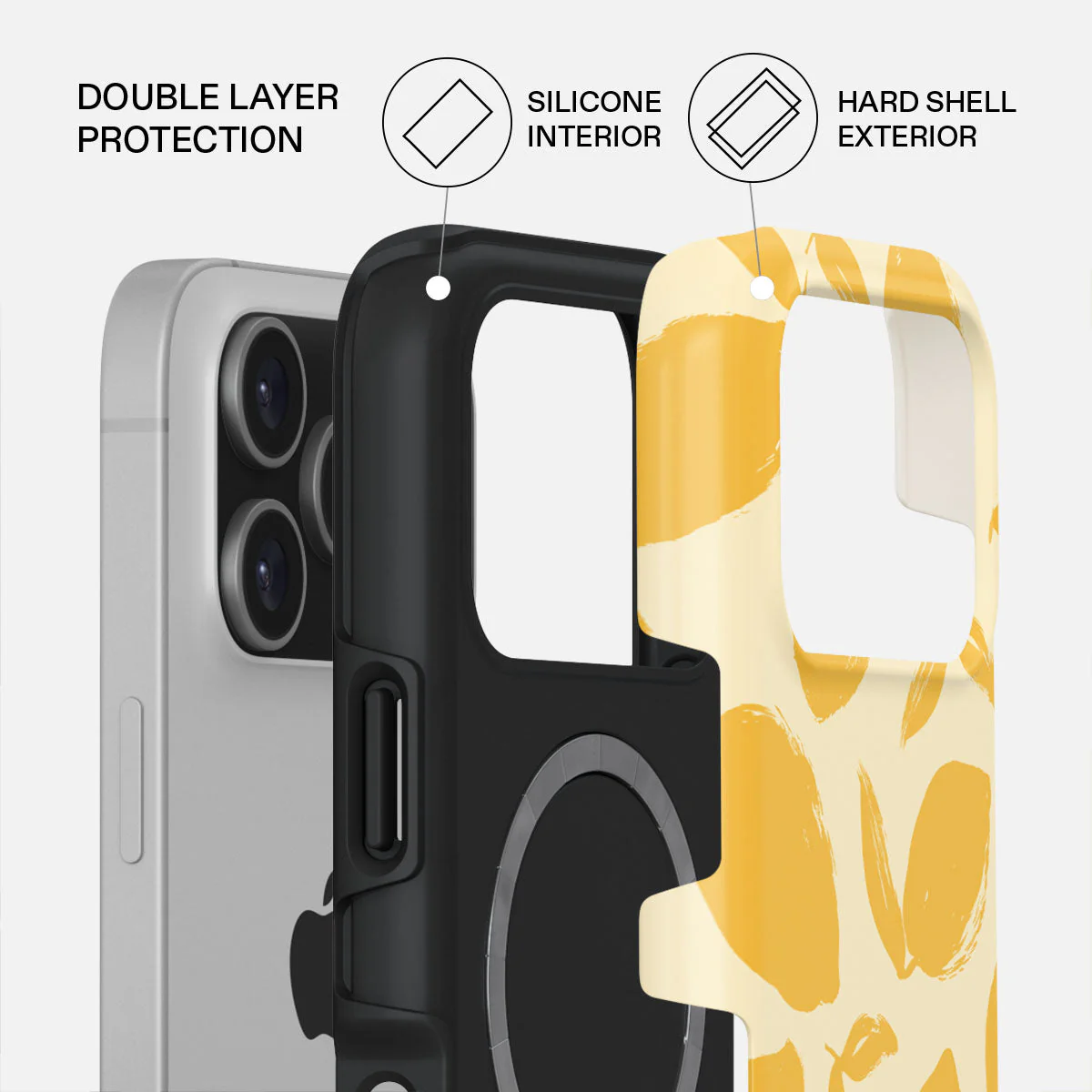 Burga Tough Case met MagSafe voor iPhone 17 Pro - Lemon Tart - Image 2