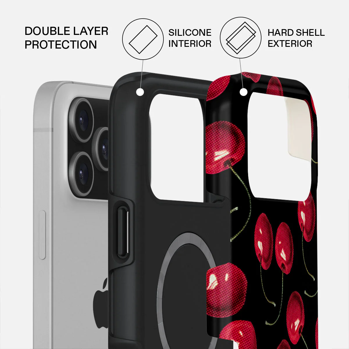 Burga Tough Case met MagSafe voor iPhone 17 Pro Max - Cherrybomb - Image 2