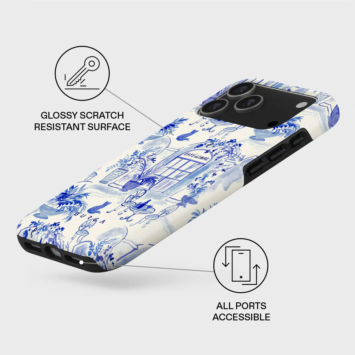 Burga Tough Case met MagSafe voor iPhone 17 Pro Max - Sobremesa - Image 3