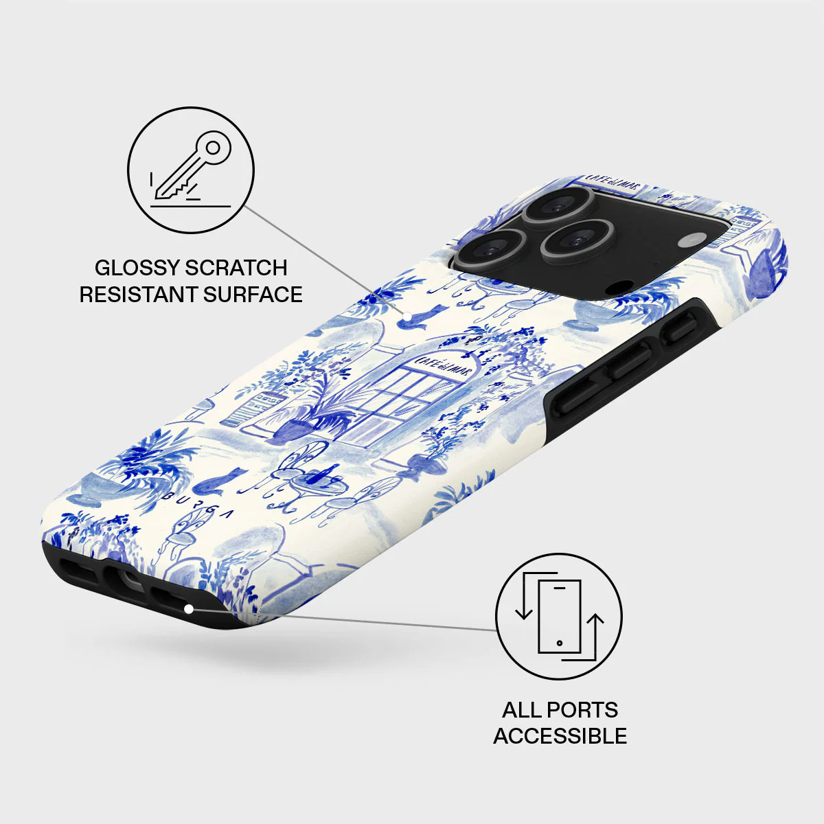 Burga Tough Case met MagSafe voor iPhone 17 Pro - Sobremesa - Image 3