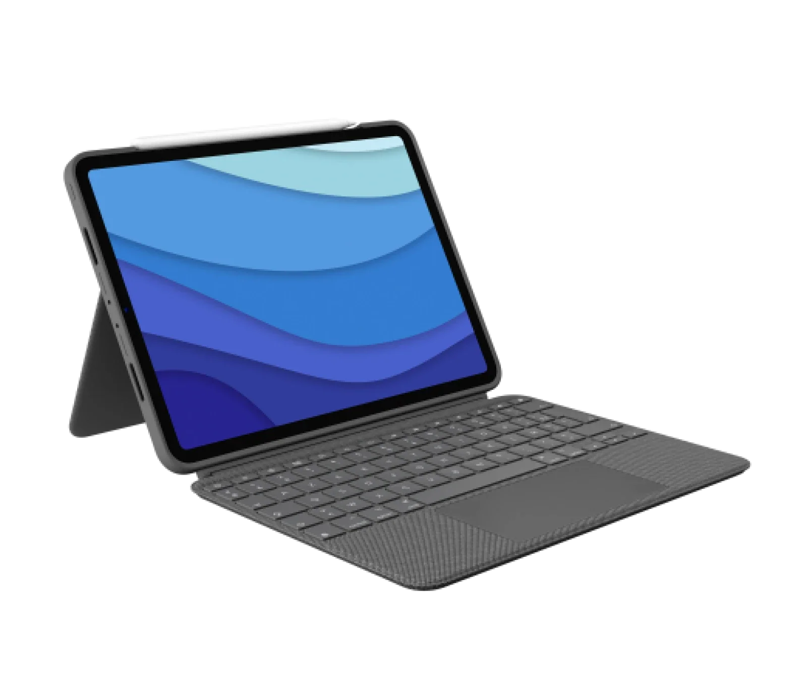 Logitech Combo Touch - Keyboard Case voor iPad Pro 11-inch (1e/2e/3e/4e gen.) - FR (Azerty) - Oxford Grey