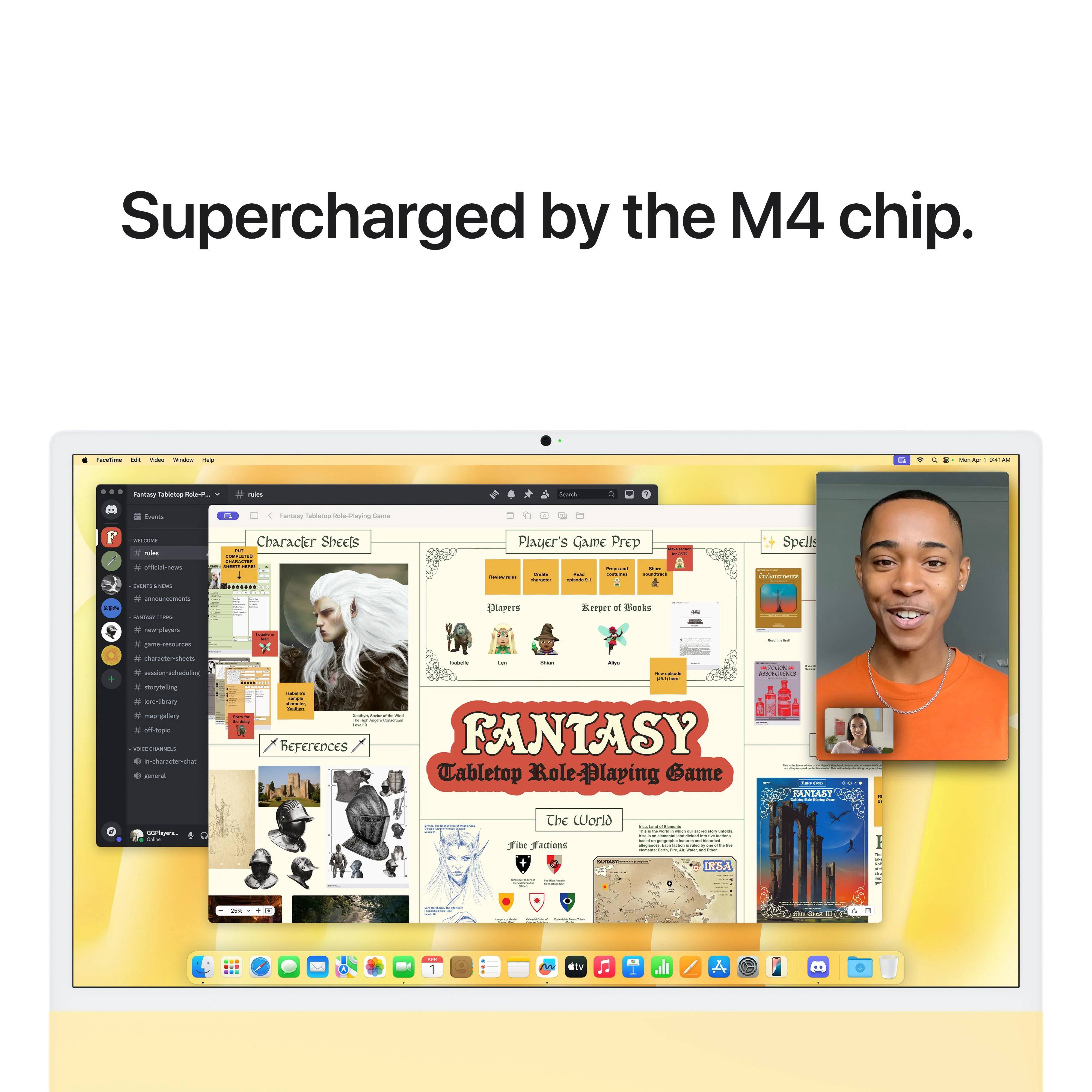 CTO 24-inch iMac met Retina 4,5K‑display: Apple M4-chip met 8‑core CPU en 8‑core GPU, 16 GB, 256 GB, Magic Keyboard - Geel (Azerty FR) - Image 6