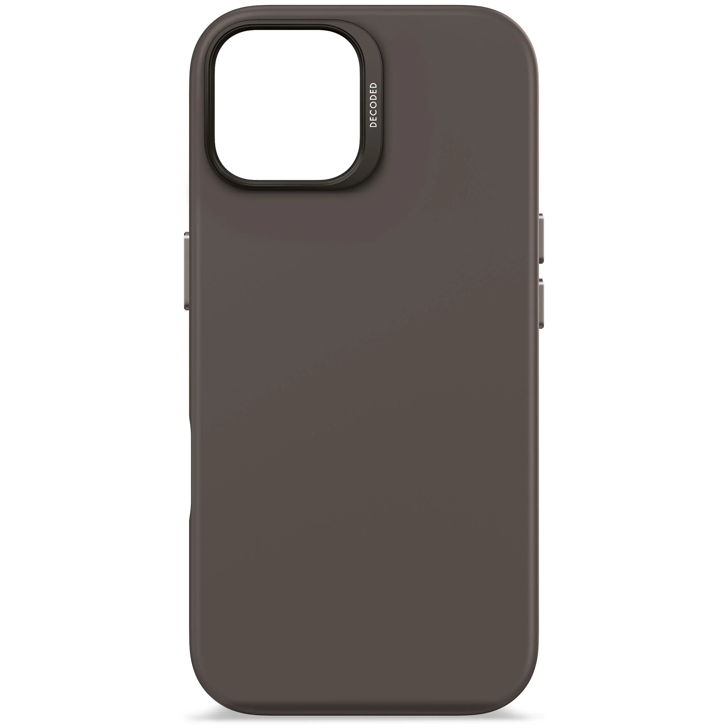 Decoded Antimicrobial Silicone Backcover voor iPhone 15 - Phantom Zwart - Image 3