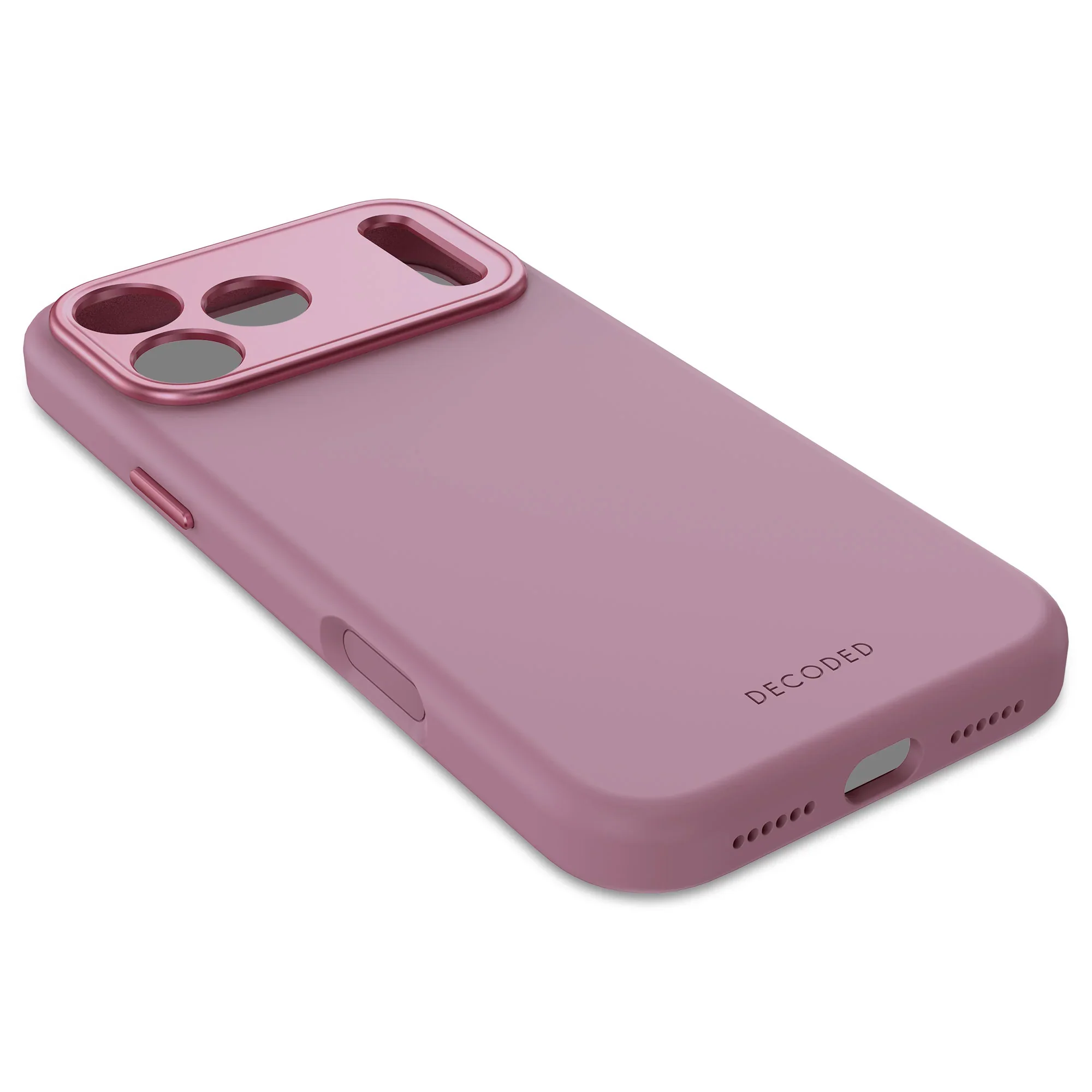 Decoded Antimicrobial Silicone Backcover voor iPhone 17 Pro Max - Rosette - Image 6