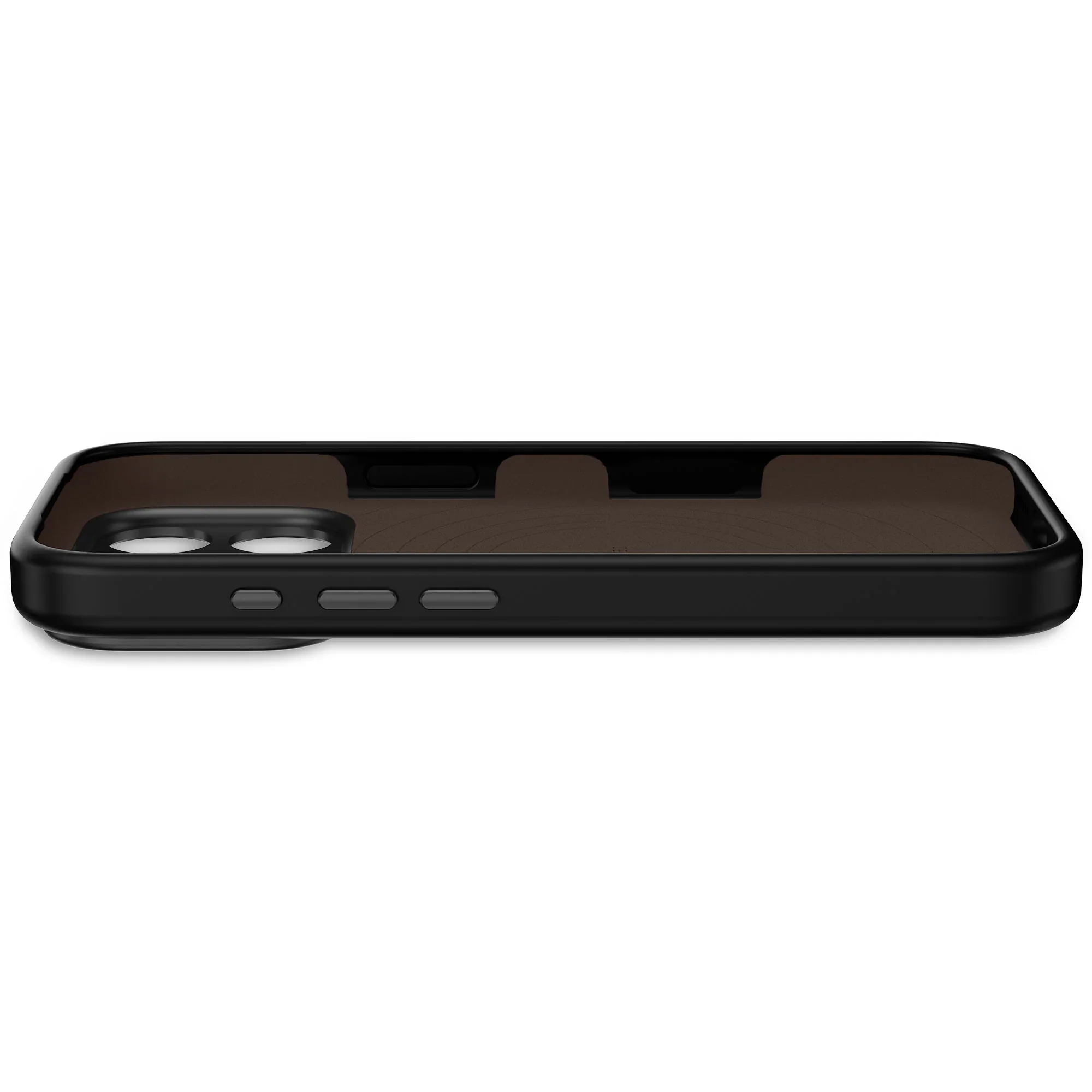 Decoded Antimicrobial Silicone Backcover voor iPhone 17 Pro - Phantom Zwart - Image 4