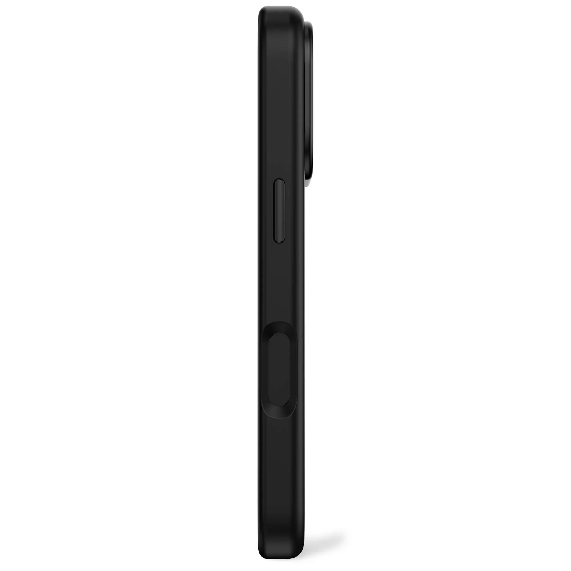Decoded Antimicrobial Silicone Backcover voor iPhone 17 Pro - Phantom Zwart - Image 5