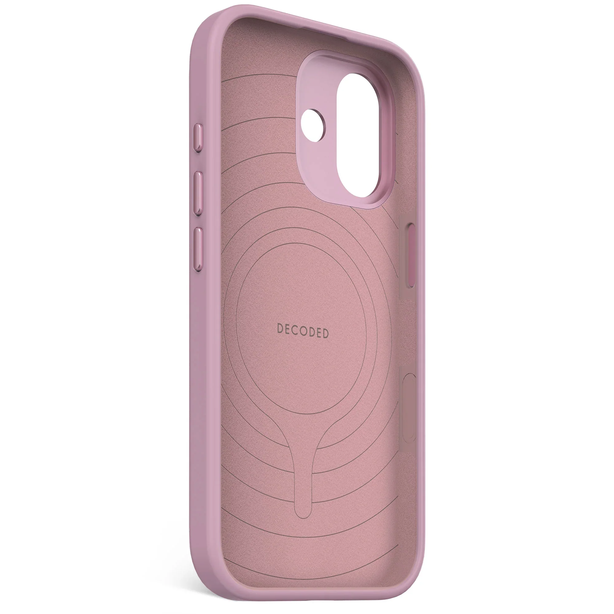 Decoded Antimicrobial Silicone Backcover voor iPhone 17 - Rosette - Image 3