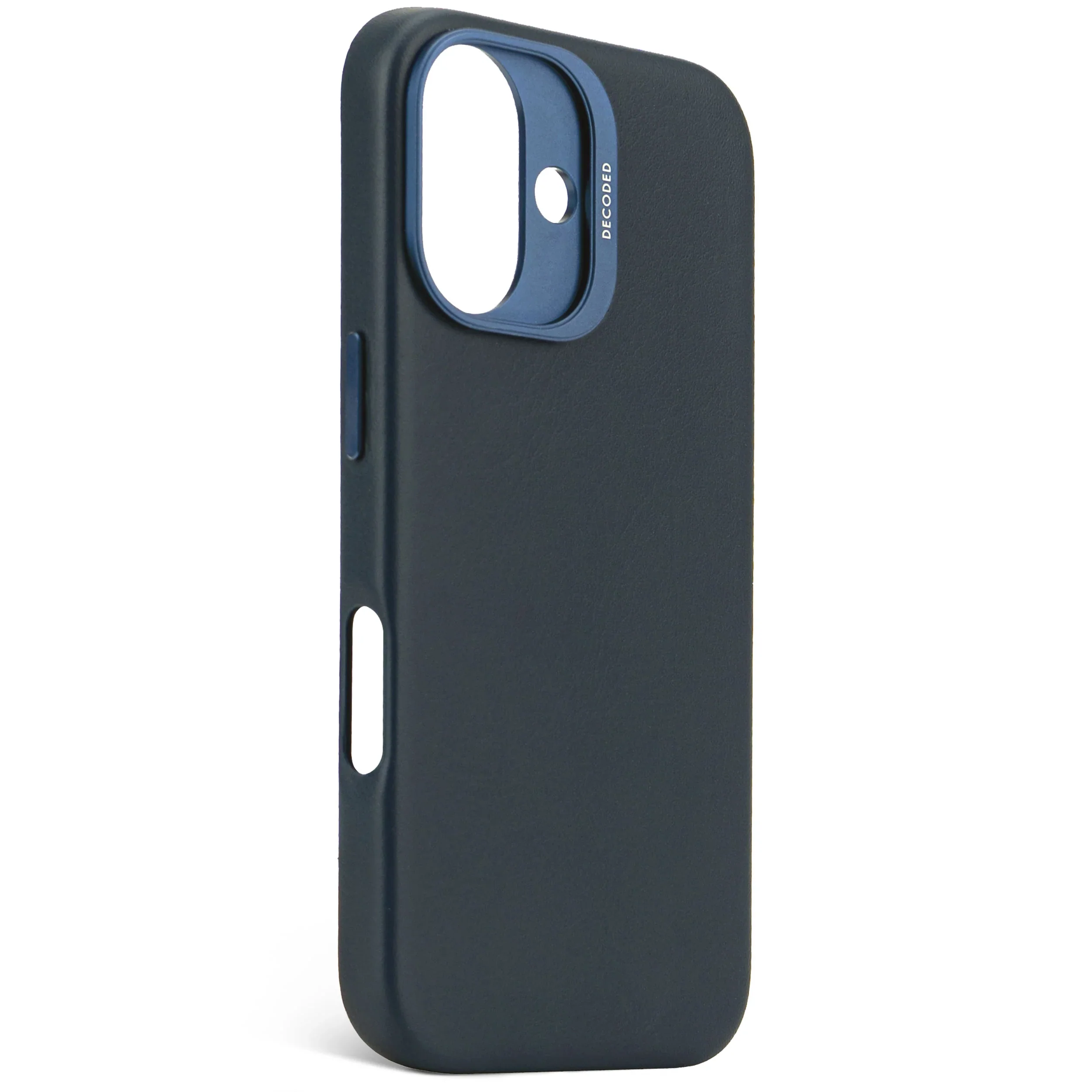 Decoded Leren hoesje voor iPhone 16 - Marineblauw - Image 4