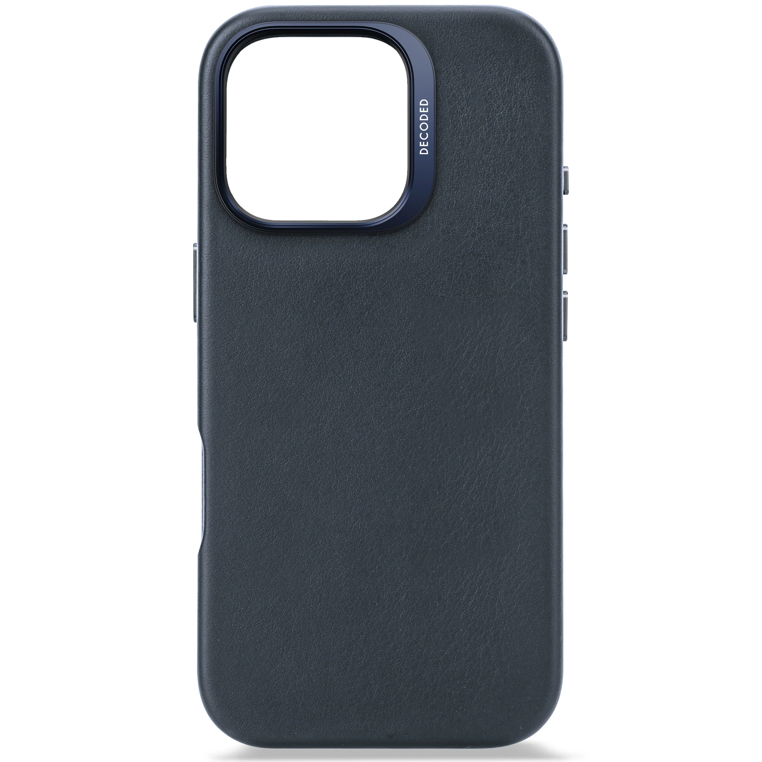 Decoded Leren hoesje voor iPhone 16 Pro - Marineblauw - Image 2