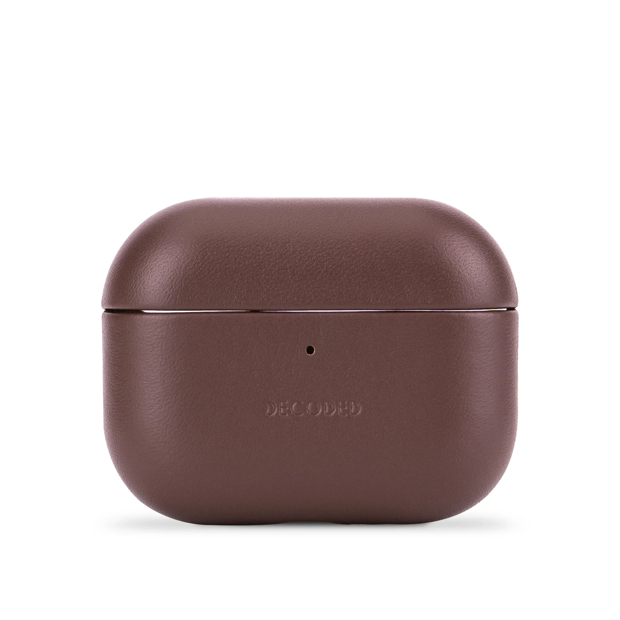 Decoded Leren case voor AirPods Pro (3e gen.) - Chocoladebruin