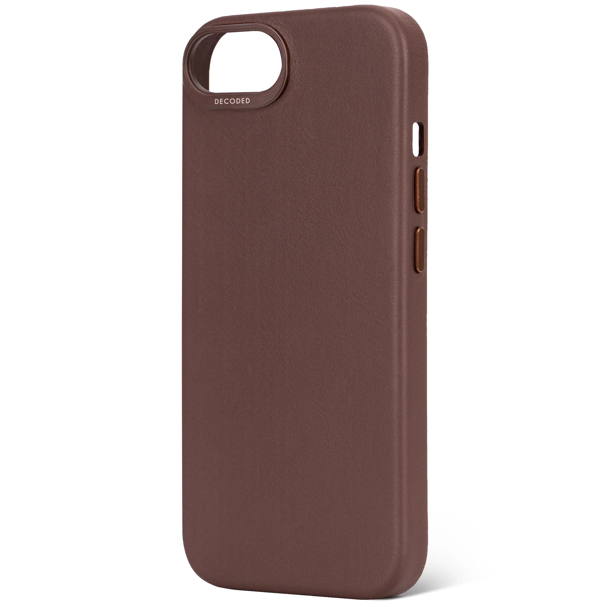 Decoded Leren hoesje voor iPhone 17e/16e - Chocolade bruin - Image 4