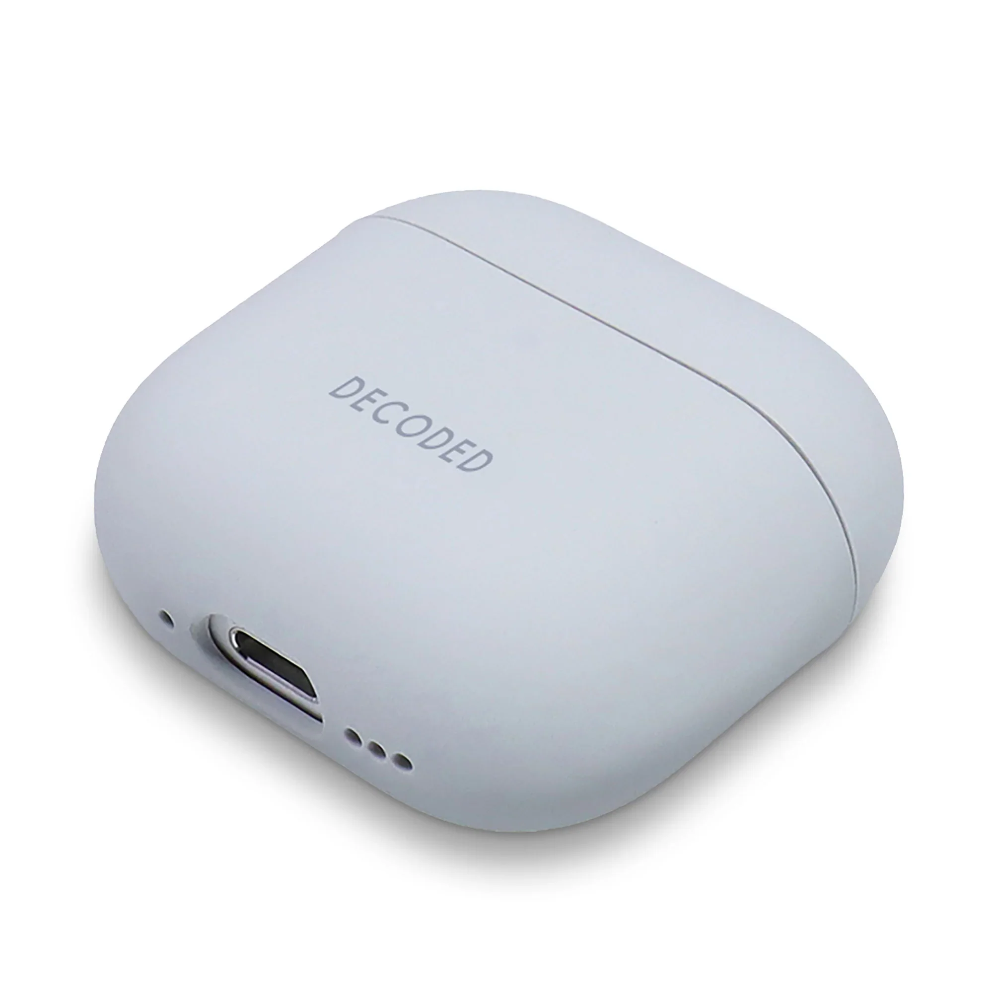 Decoded Silicone AirCase voor AirPods 4 - Grijs - Image 5