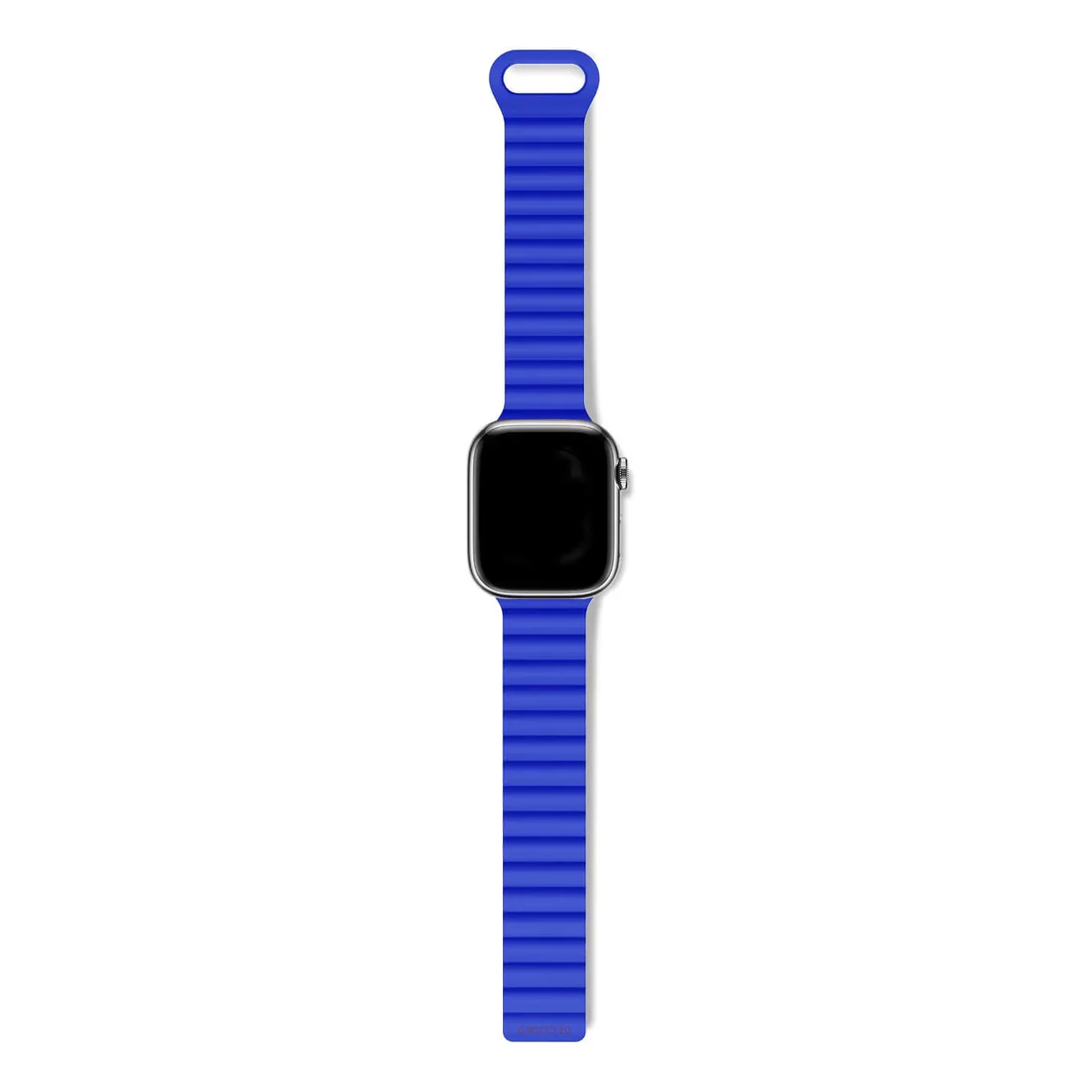 EOL Decoded Silicon magnet Traction Loop Strap - 44/45/46/49 mm - Galactic Blue - Image 2