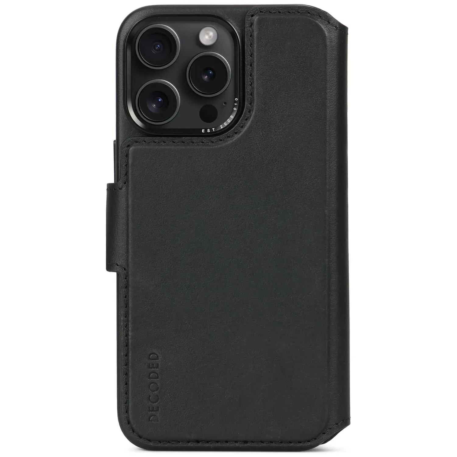 Decoded Detachable Wallet voor iPhone 15 Pro Max - Zwart