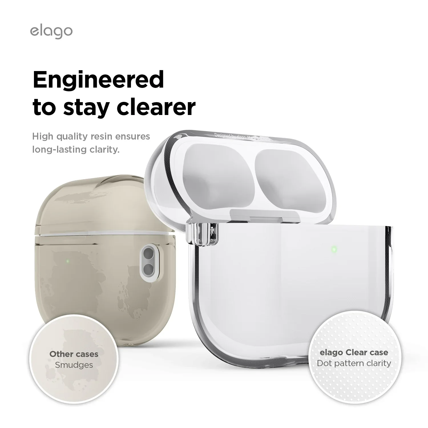 Elago Clear Hang Case voor AirPods Pro (3e gen.) - Transparant - Image 4