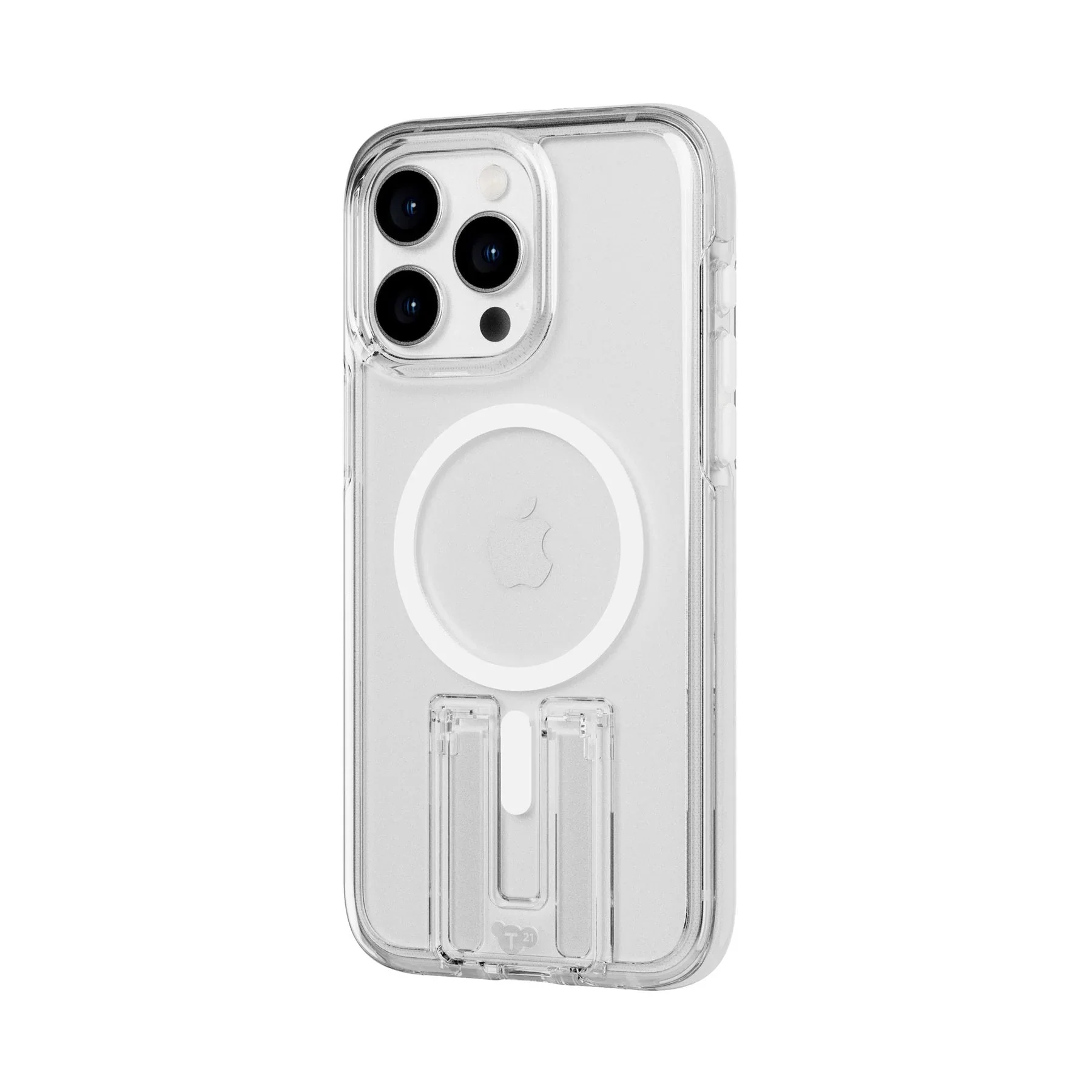 Tech21 Evo Crystal met MagSafe voor iPhone 15 Pro Max - Transparant/Wit - Image 5