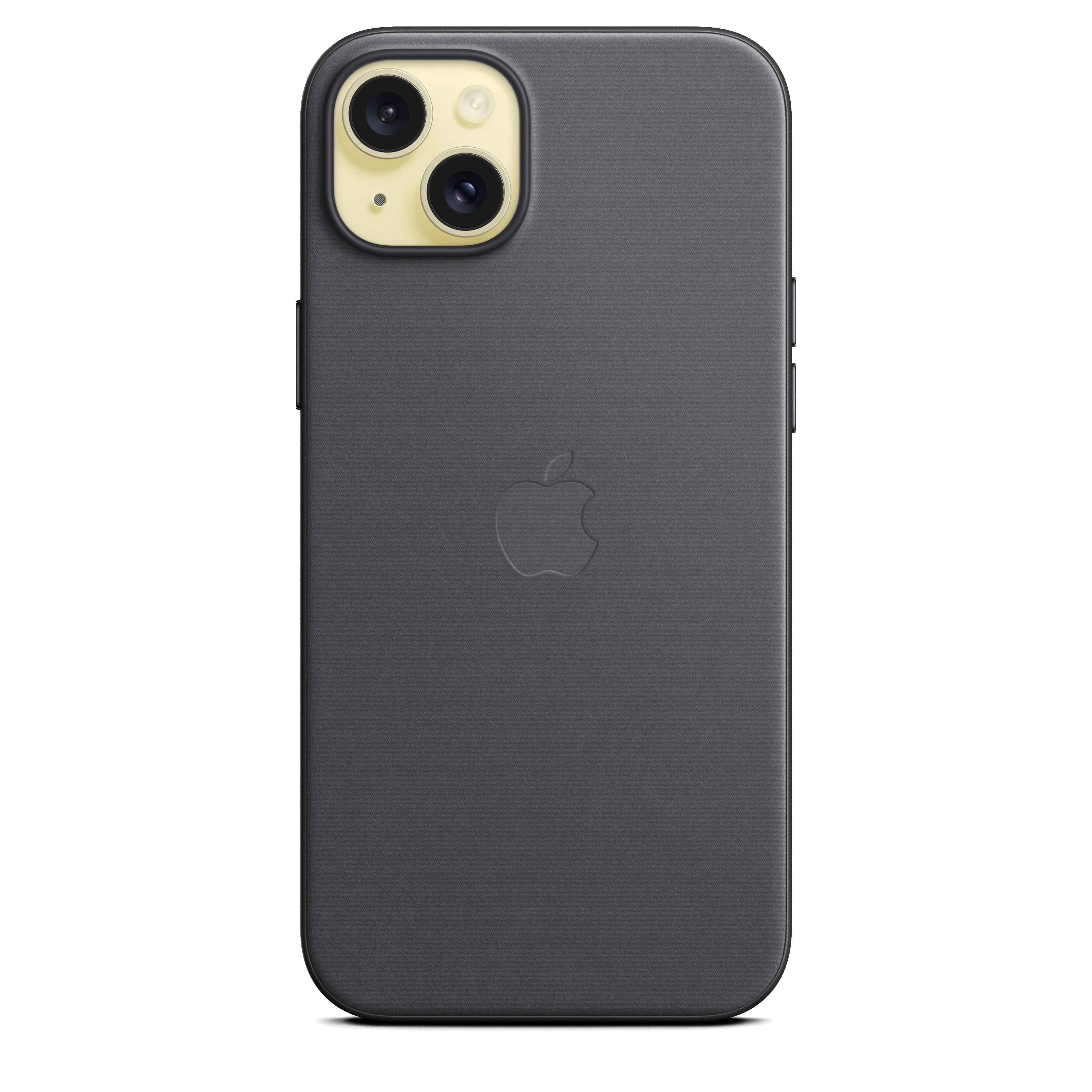 EOL FineWoven hoesje met MagSafe voor iPhone 15 Plus - Zwart - Image 3